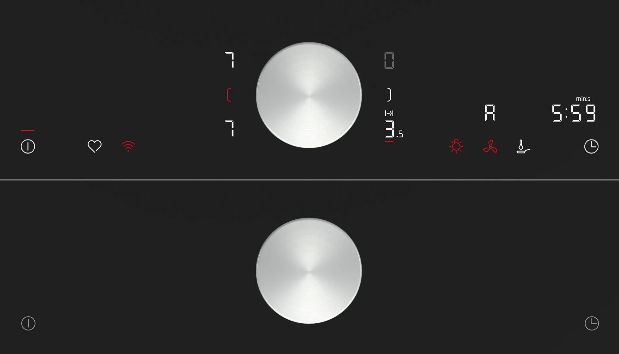 NEFF Flex-Induktions-Kochfeld "T66PTX4L0" mit intuitiver Twist Pad Bedienun günstig online kaufen