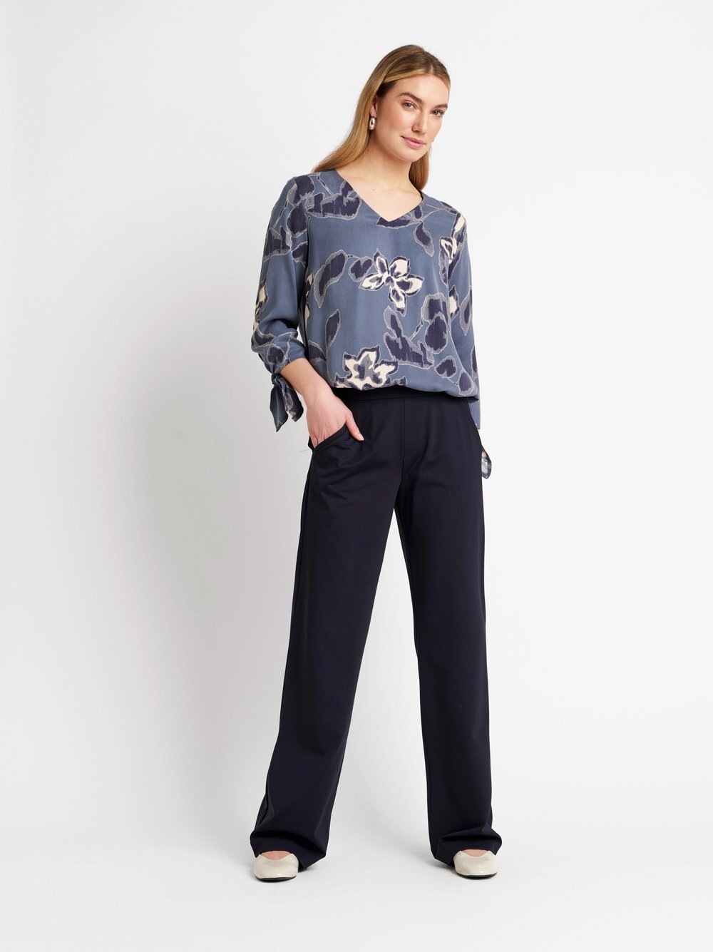 TONI Palazzohose »Jenny Wide«  aus glattem Jersey