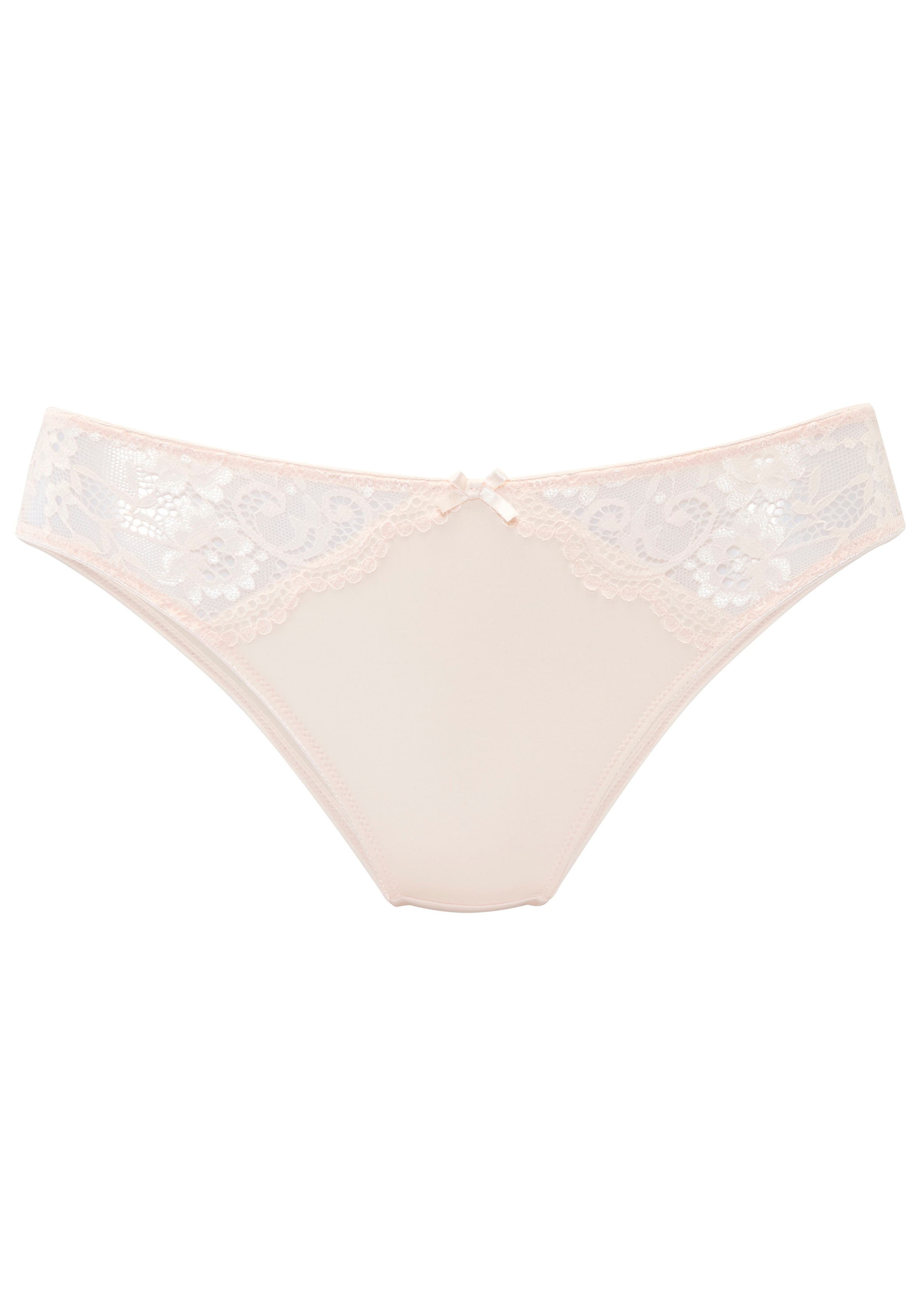 Nuance Slip, aus weichem Microtouch-Material mit Spitzeneinsätzen, Basic