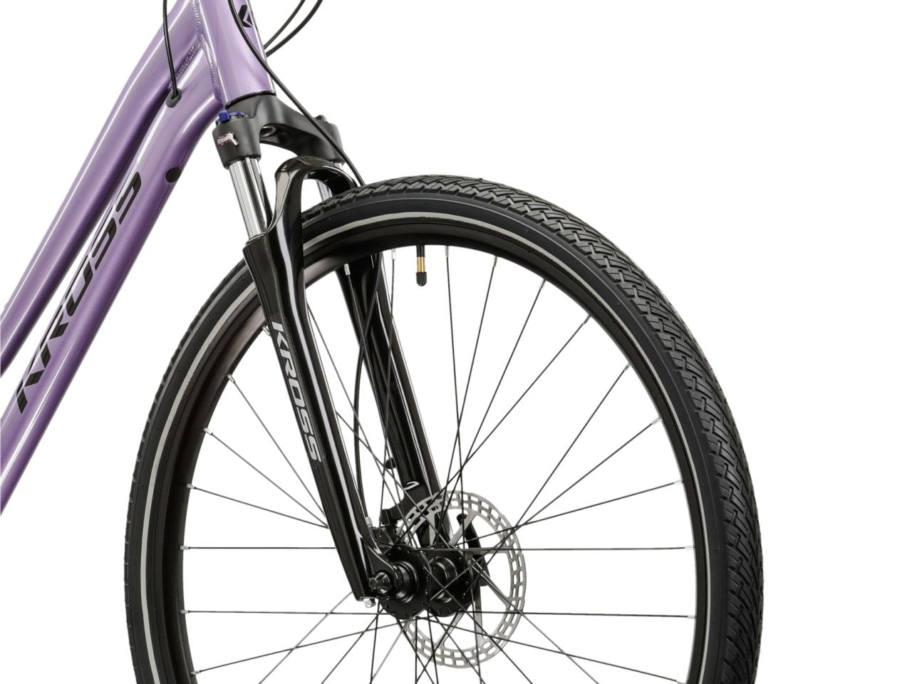 Kross Crossrad »Evado 5.0 lila 18 Gänge« 18 Gang Shimano CUES U3020 Schaltwerk Kettenschaltung