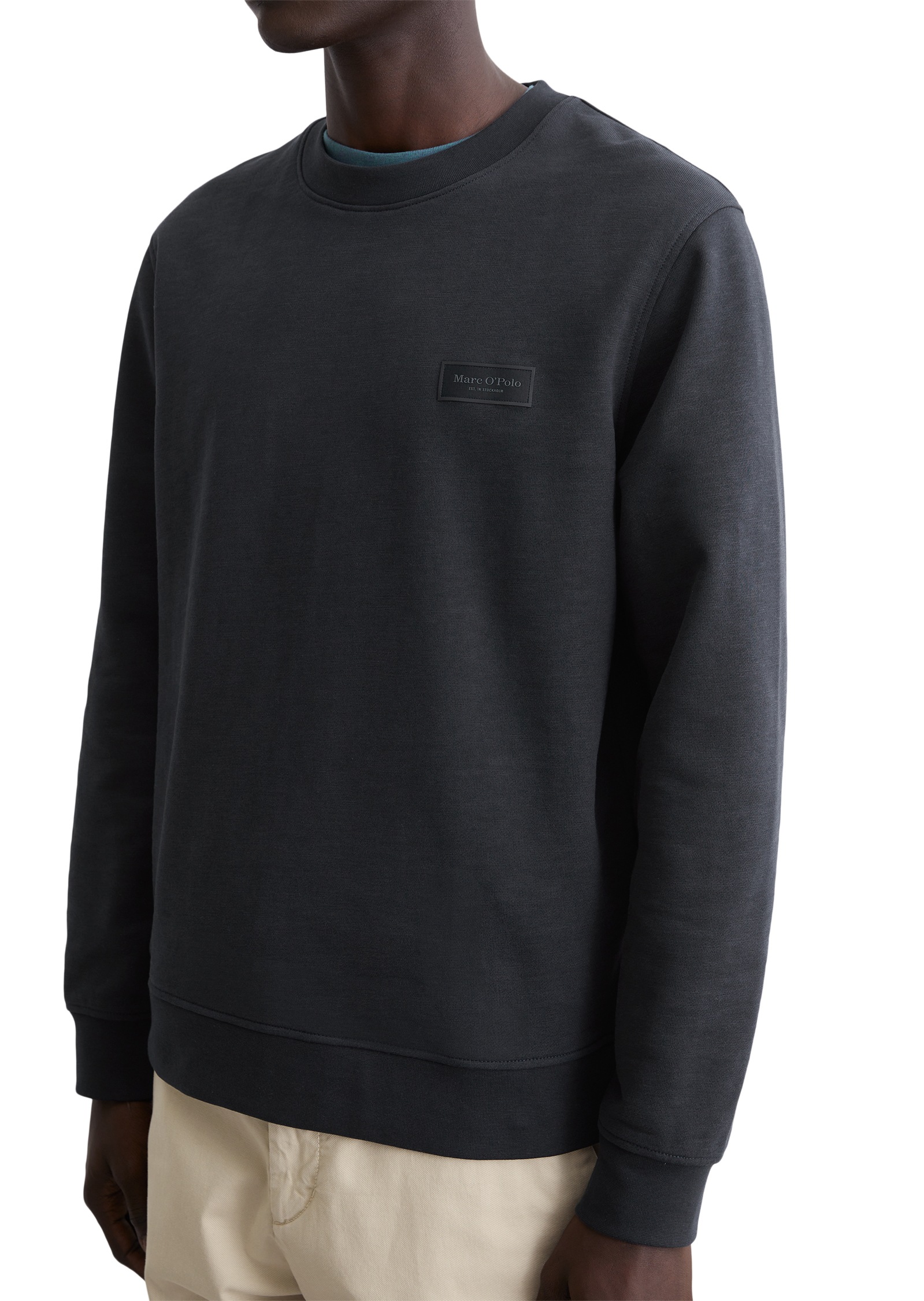Marc O'Polo Sweatshirt, mit leicht unregelmäßiger Slub-Sweat-Struktur