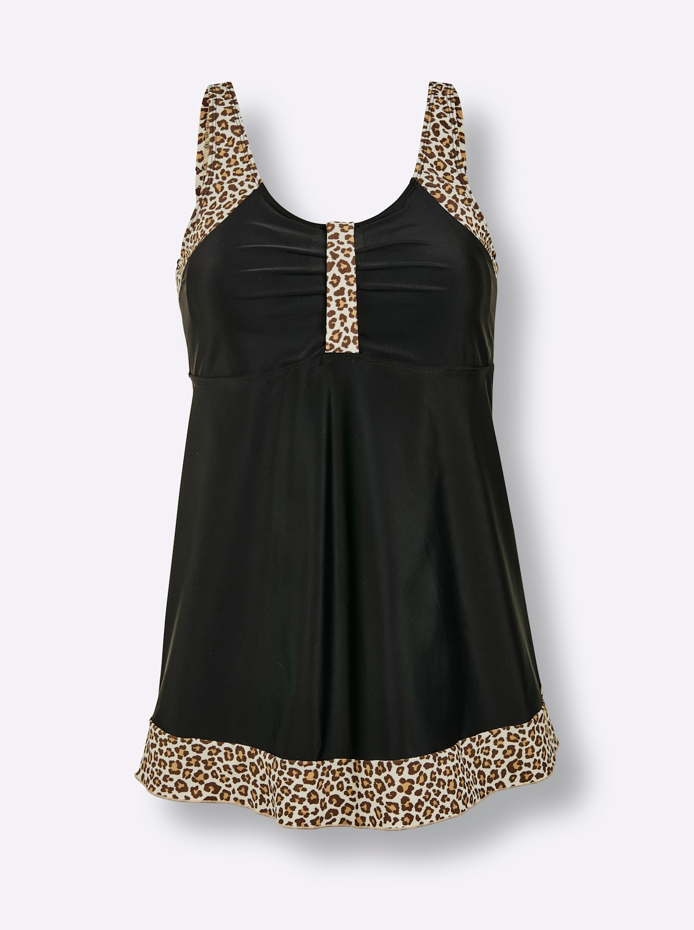 Feel Good Tankini Top Women Black/Printed Size 48 Cup C 3