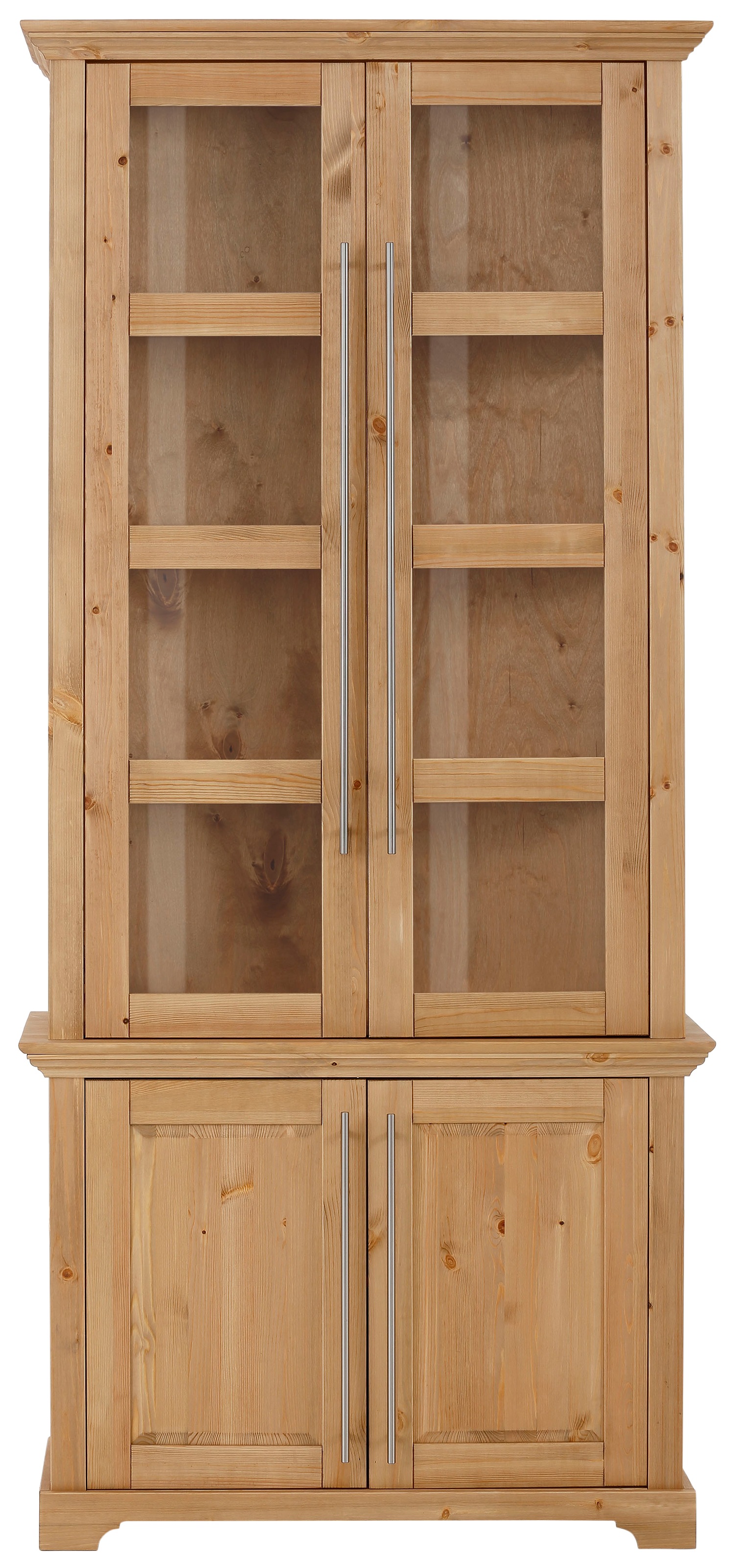 Home affaire Vitrine "Meliss", aus massiver Kiefer, FSC zertifiziert, Breit günstig online kaufen