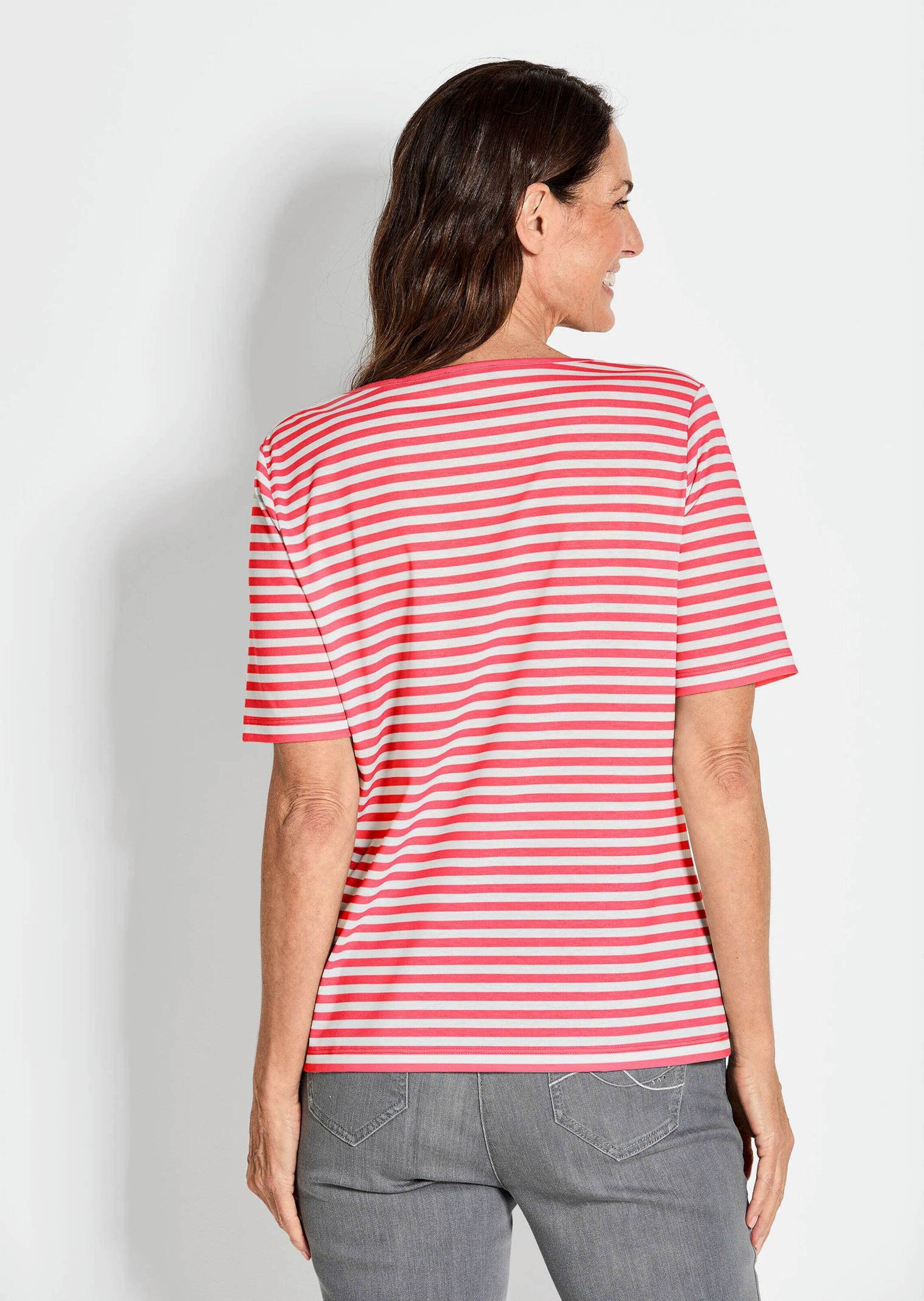GOLDNER Kurzarmshirt »Stilvolles Streifenshirt für Damen«