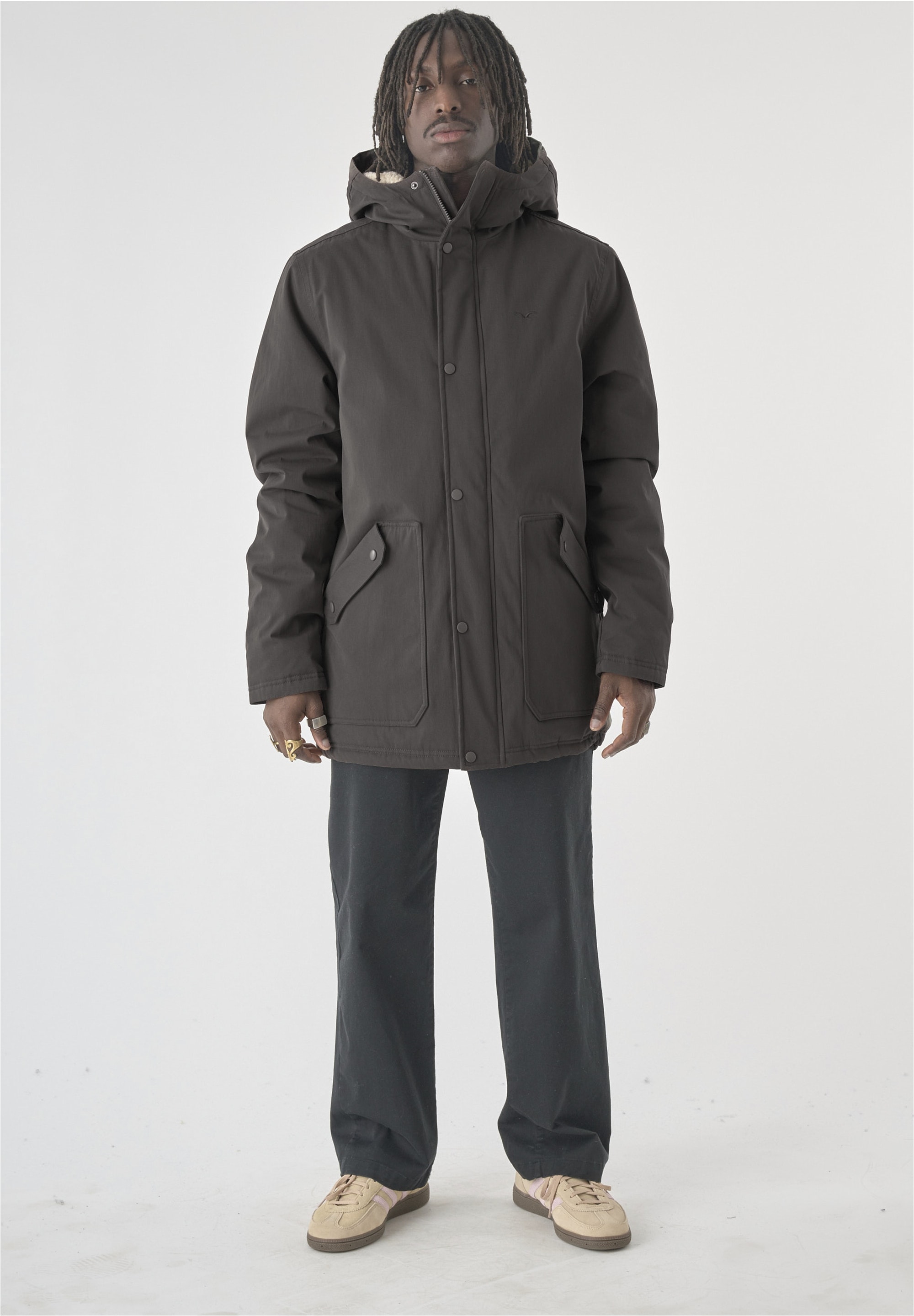 Cleptomanicx Parka »Winter Jacket Larum Original«, mit lockerem Schnitt