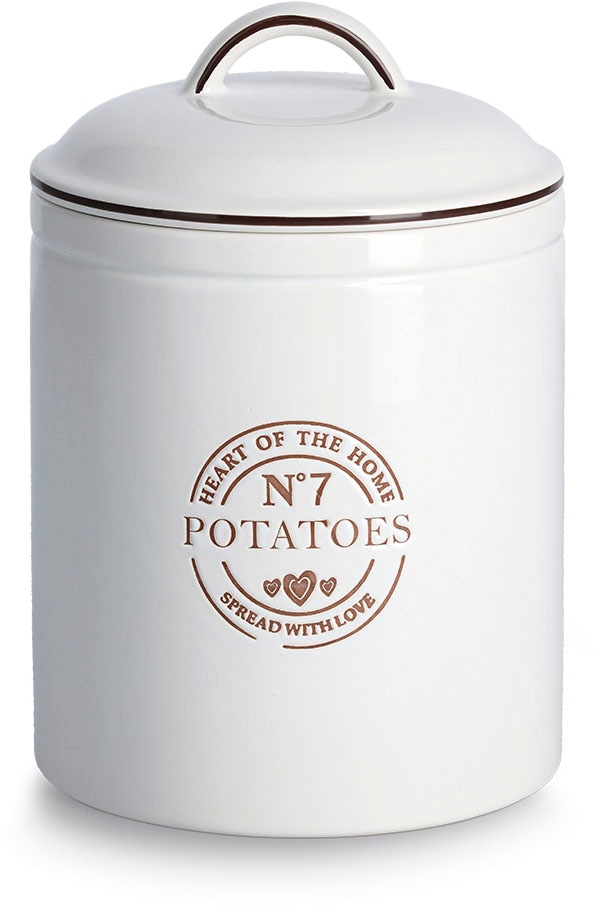 Zeller Present Vorratsdose "Potatoes" 1 Stk. tlg. Eleganter Landhausstil günstig online kaufen