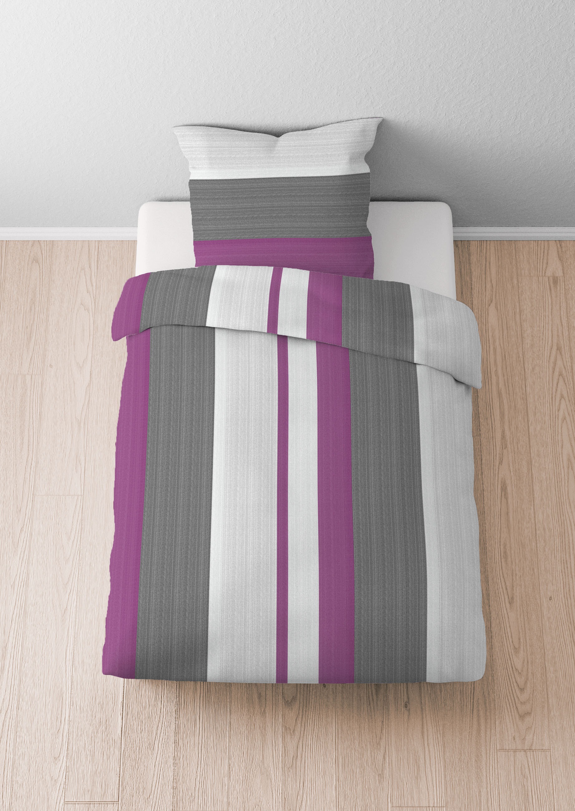 Castell - Markenbettwäsche Bettwäsche »0360459«, Thermo-Fleece, absolut flauschig, weich + wohlig warm, pflegeleicht