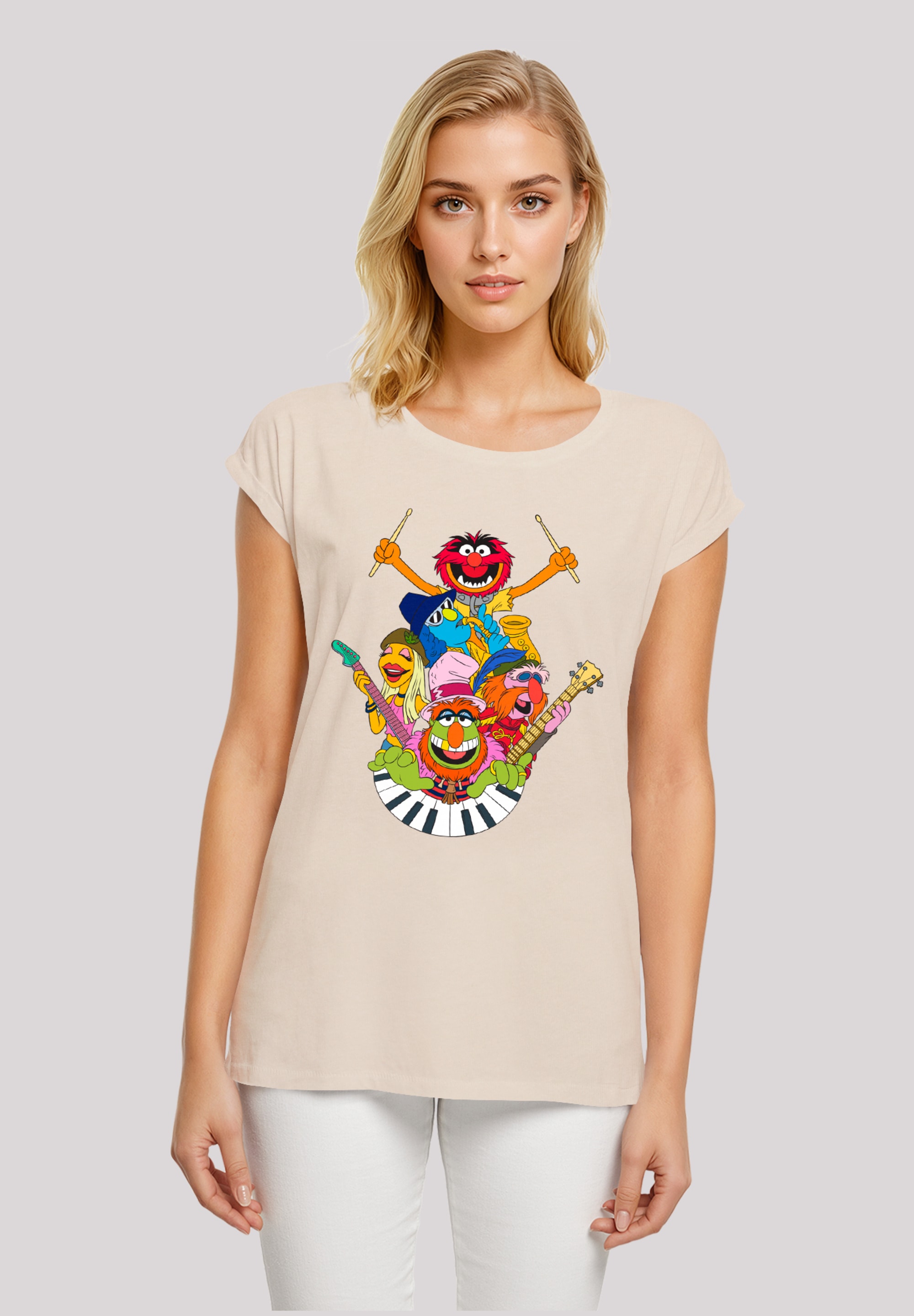 F4NT4STIC T-Shirt "Disney Muppets Dr. Teeth and The Electric Mayhem", Premi günstig online kaufen