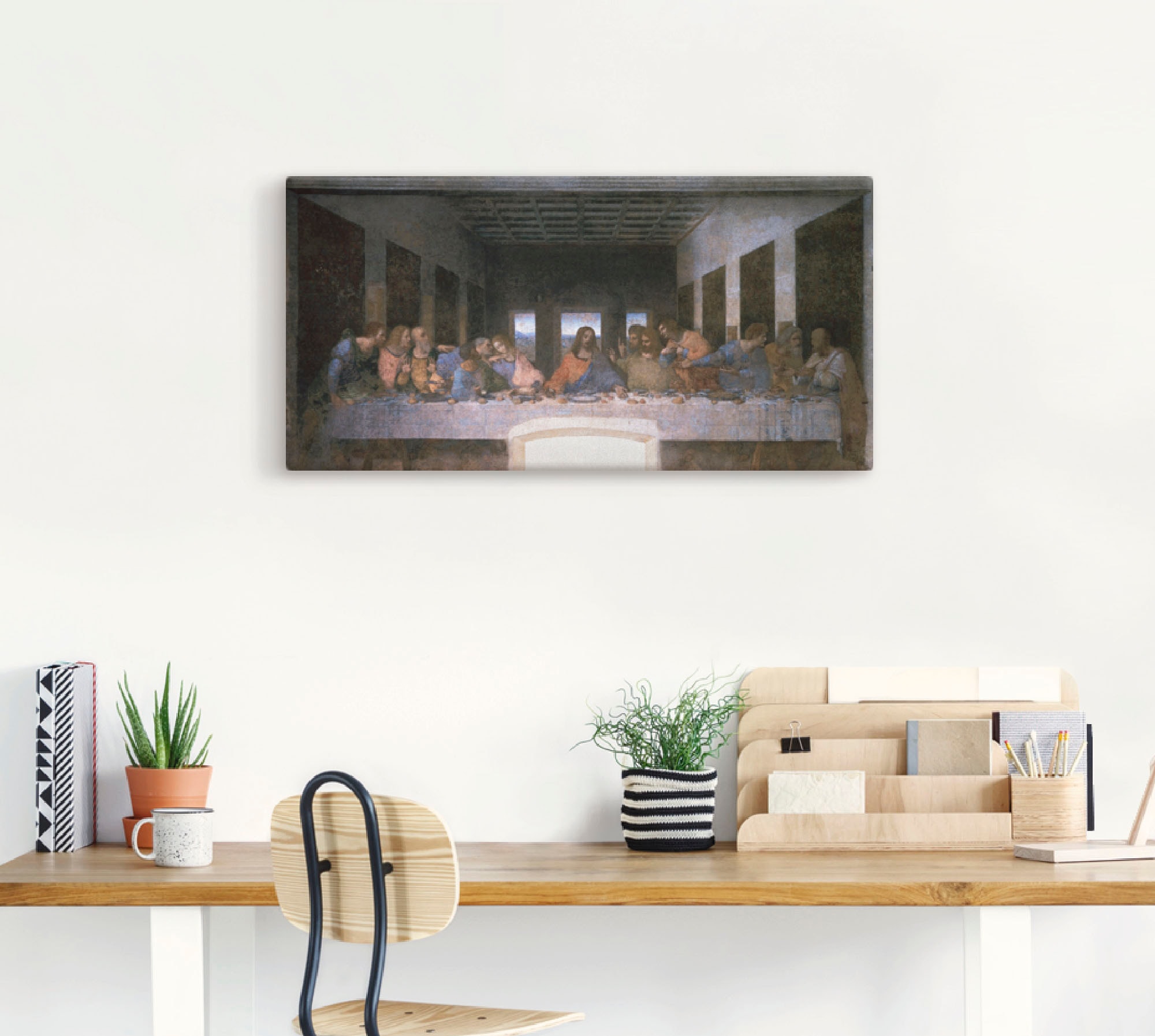 Artland Wandbild "Das letzte Abendmahl", Religion, (1 St.), als Leinwandbil günstig online kaufen