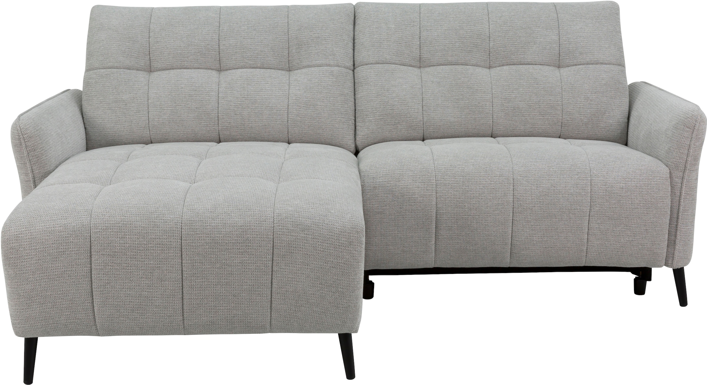 INOSIGN Ecksofa »DENIO 3-Sitzer, L-Form (Breite 209cm), elektr. Relaxfunktion, USB-A/C«, Liegefunktion durch Recliner, Federkernpolsterung
