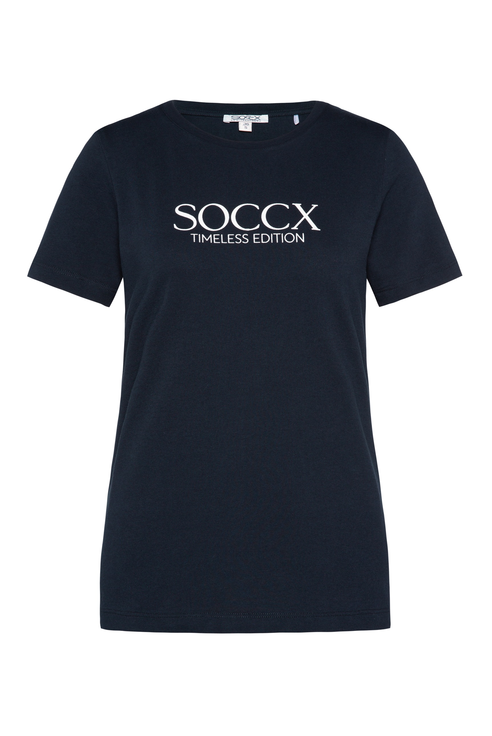 SOCCX Rundhalsshirt, aus Baumwolle