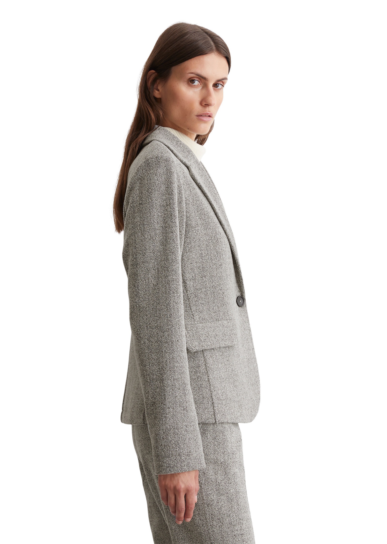 Marc O'Polo Jerseyblazer »mit Fischgrat-Muster«