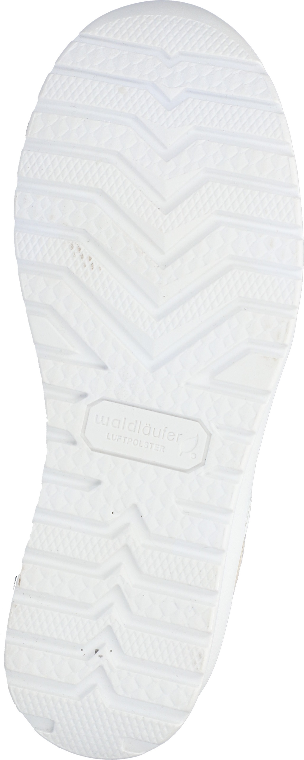 Sneaker WALDLÄUFER "K-SUNNY", Herren, Gr. 6 (39), weiß, beige, Nappaleder, Textil, Veloursleder, metallic, unifarben mit Farbeinsatz, Schuhe Sneaker, Schnürschuh, Komfortschuh mit seitlichem Reißverschlus, K-Weite 2
