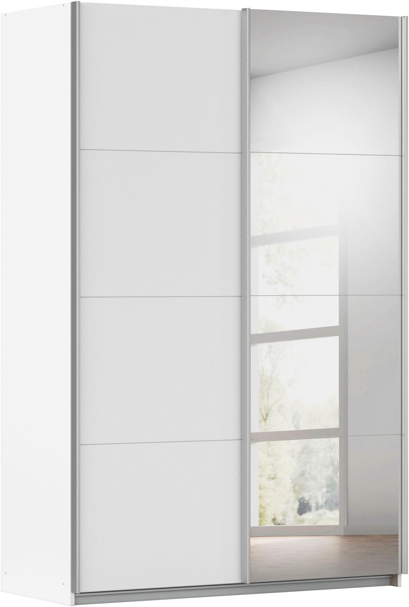 OTTO home Kleiderschrank "Mehrzweckschrank Schwebetürenschrank Mietswohnung Schlafzimmer CORTONA" erhältlich in Breite: 136/181/203/226/271/315/360 cm, Höhe: 210/229 cm, in 3 Ausstattungen BASIC/CLASSIC/PREMIUM (SOFT-CLOSE) MADE IN GERMANY