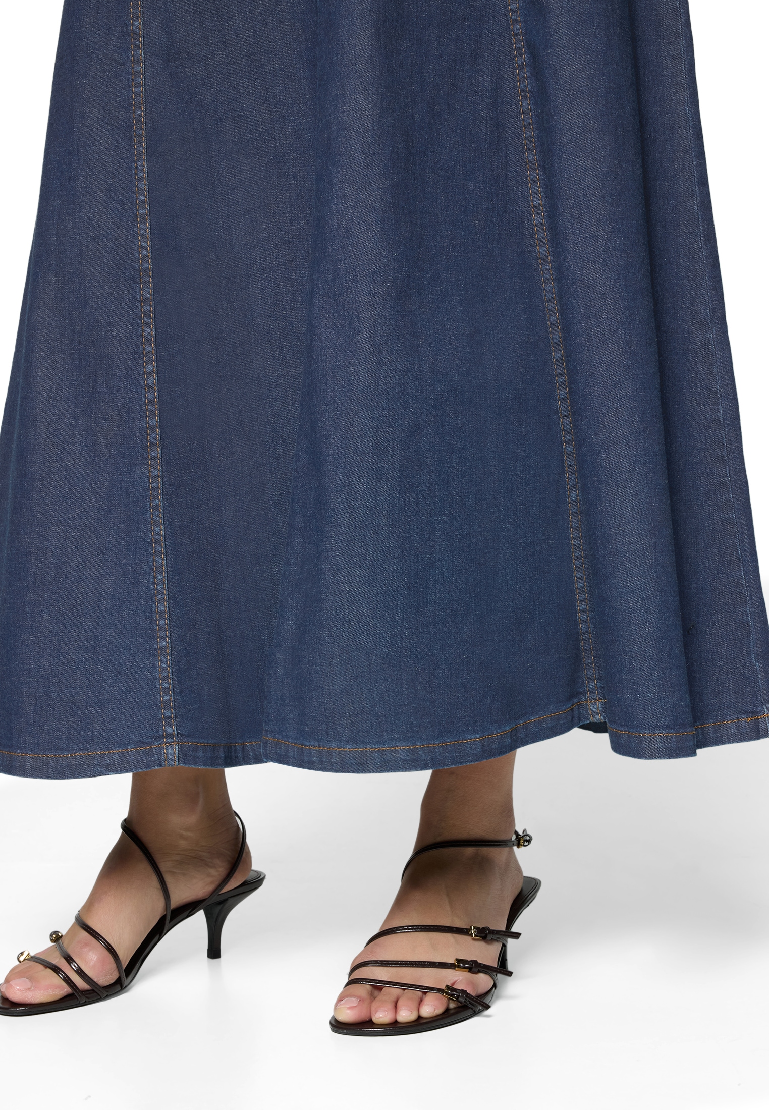 Zero Midirock »Damen Maxi« Plain/ohne Details