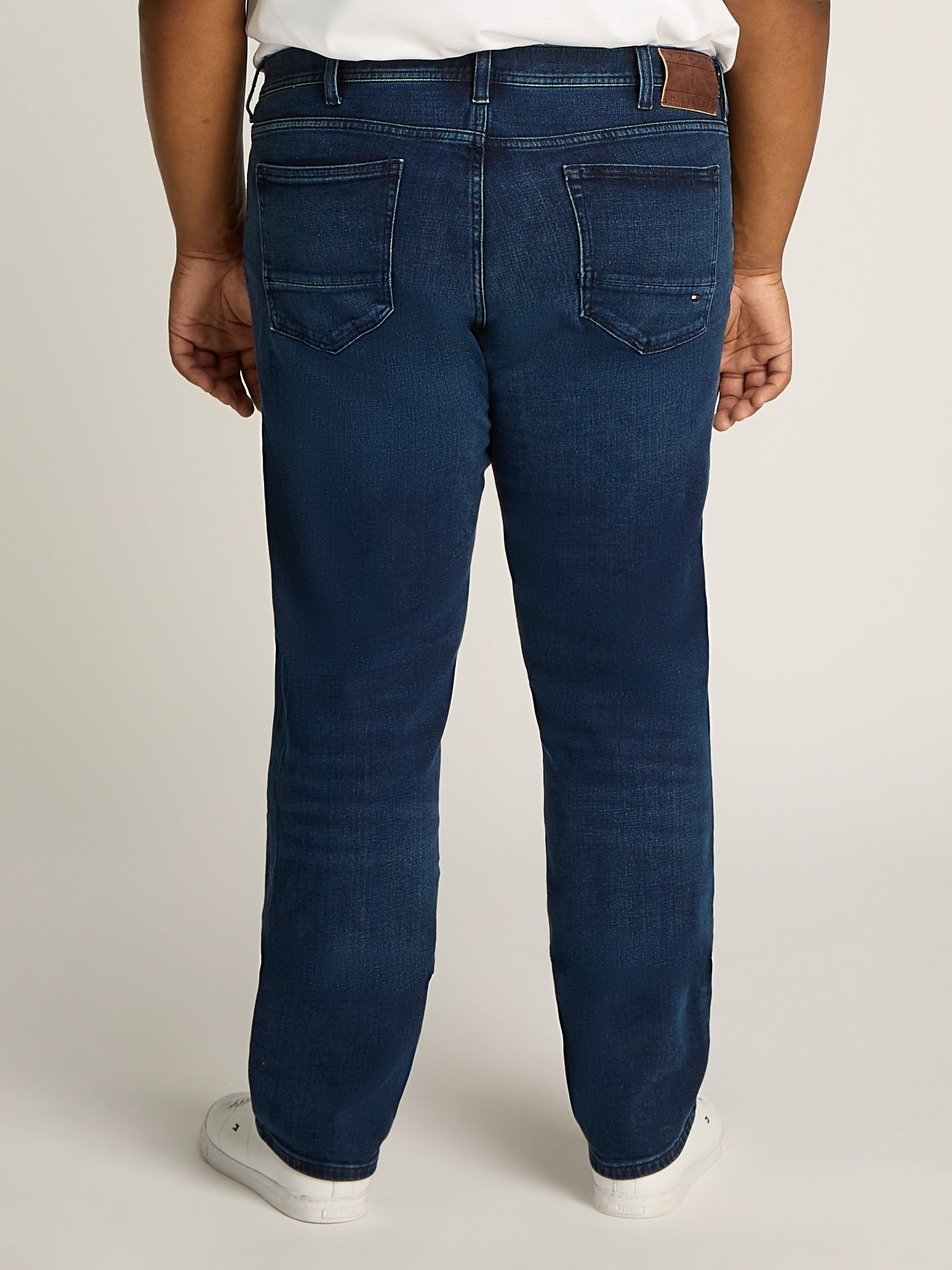 Tommy Hilfiger Big & Tall Regular-fit-Jeans »BT-MADISON STR BRIDGER IND-B«, in Großen Größen, Dark Wash Optik