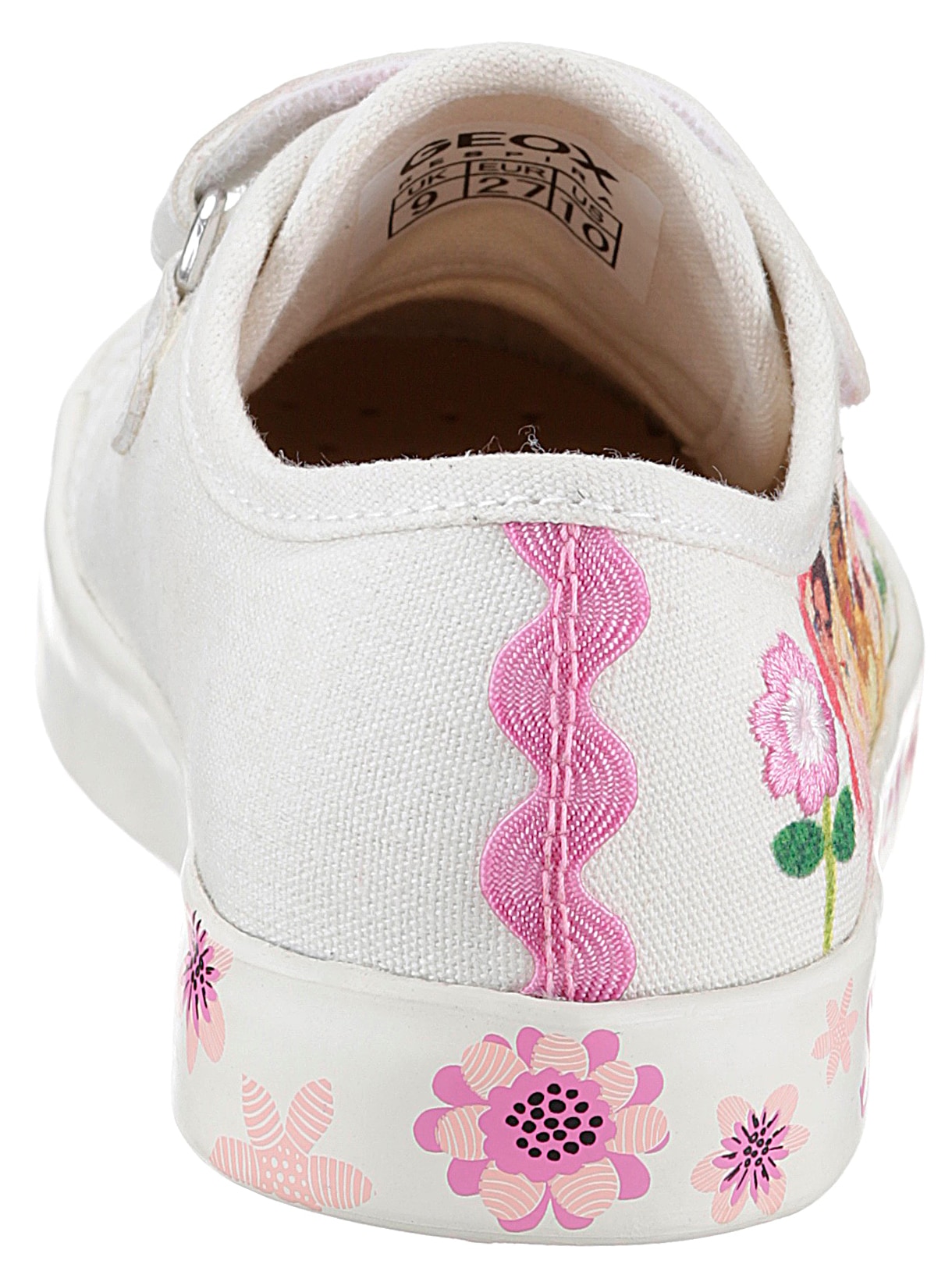Geox Sneaker »JR CIAK GIRL«, mit Disney Print, Freizeitschuh, Halbschuh, Schnürschuh