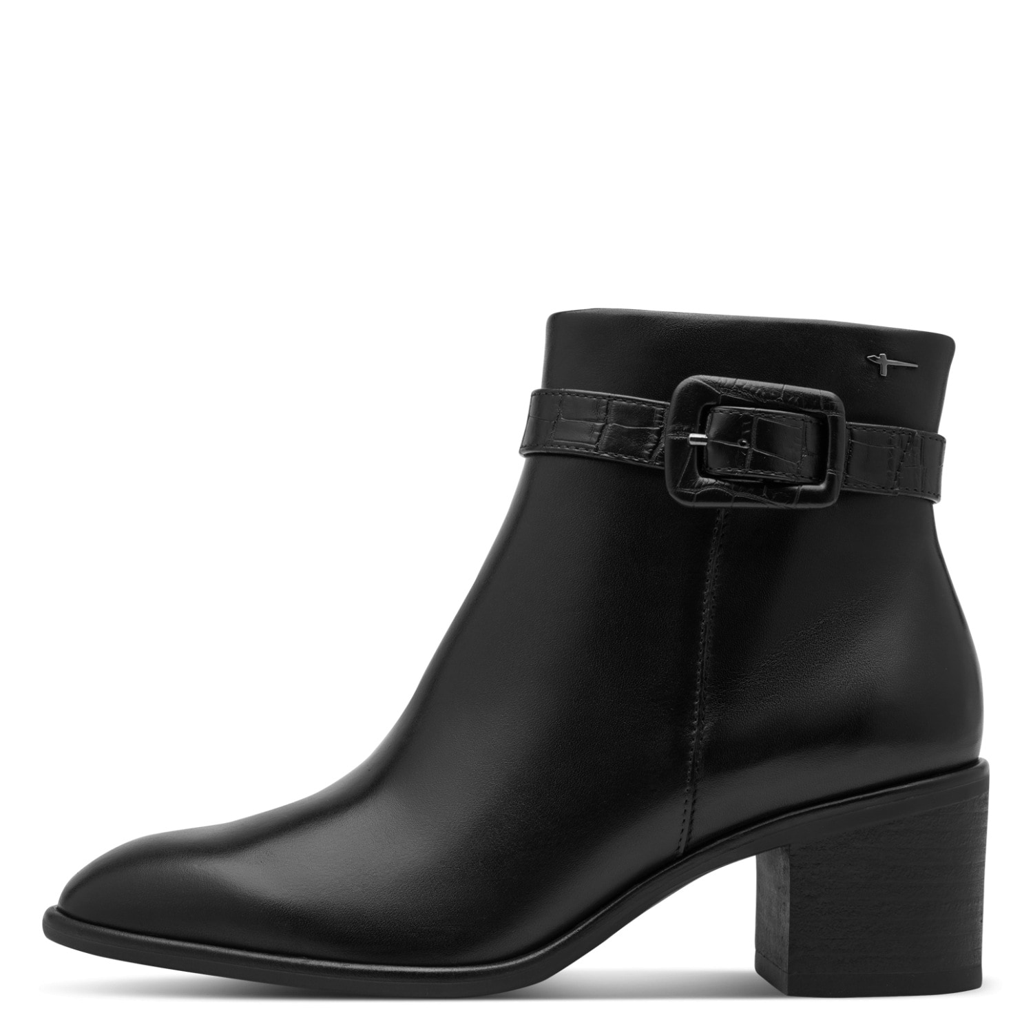 Tamaris Stiefelette  Blockabsatz, Basic-Stiefelette, Boots mit Zierschnalle