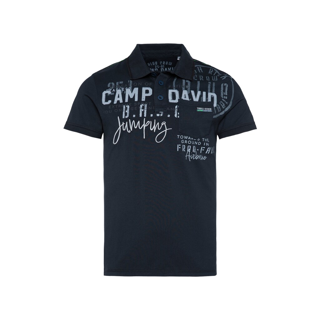 CAMP DAVID Poloshirt