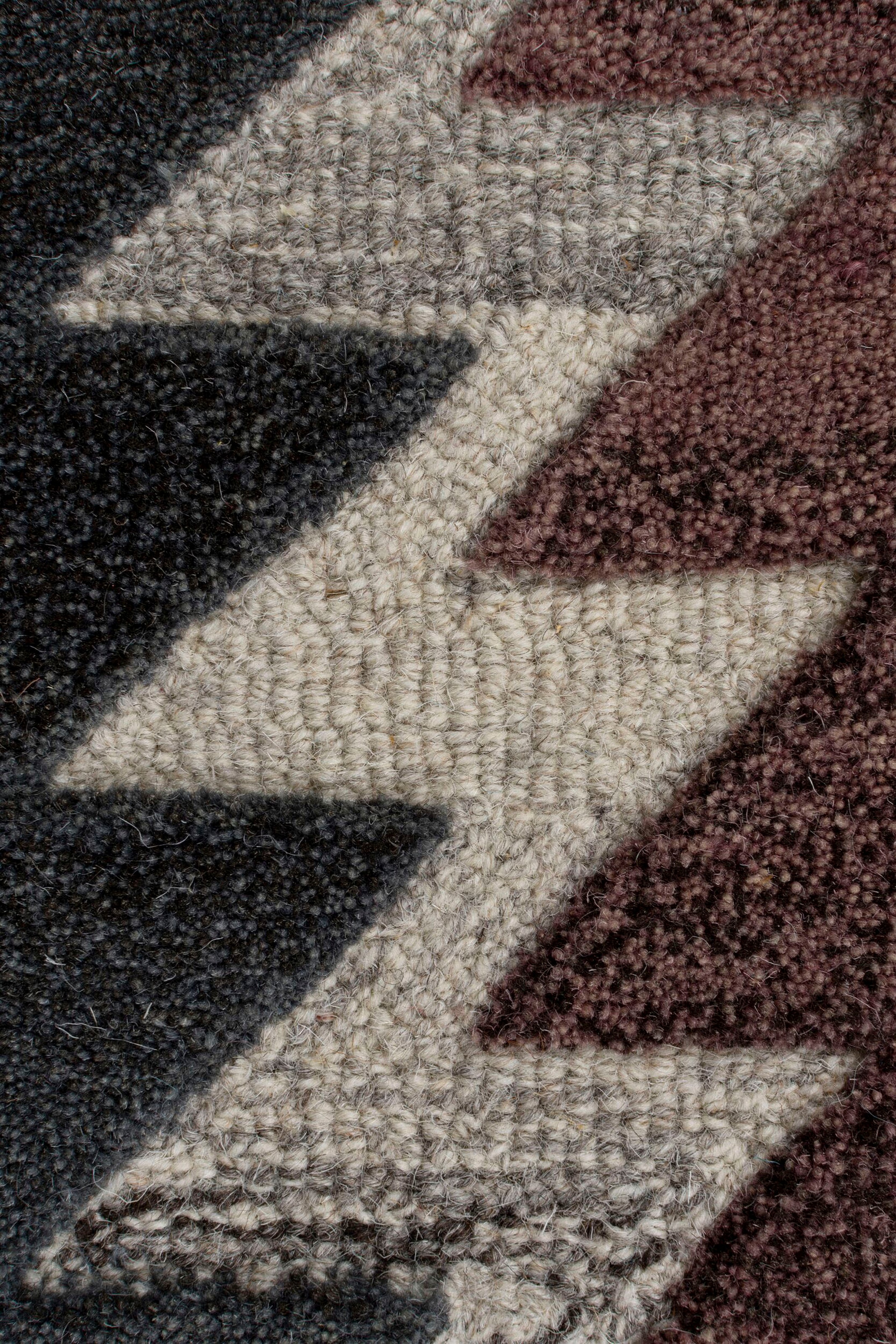 FLAIR RUGS Wollteppich »Archer«, rechteckig, 10 mm Höhe, geometrisches Design