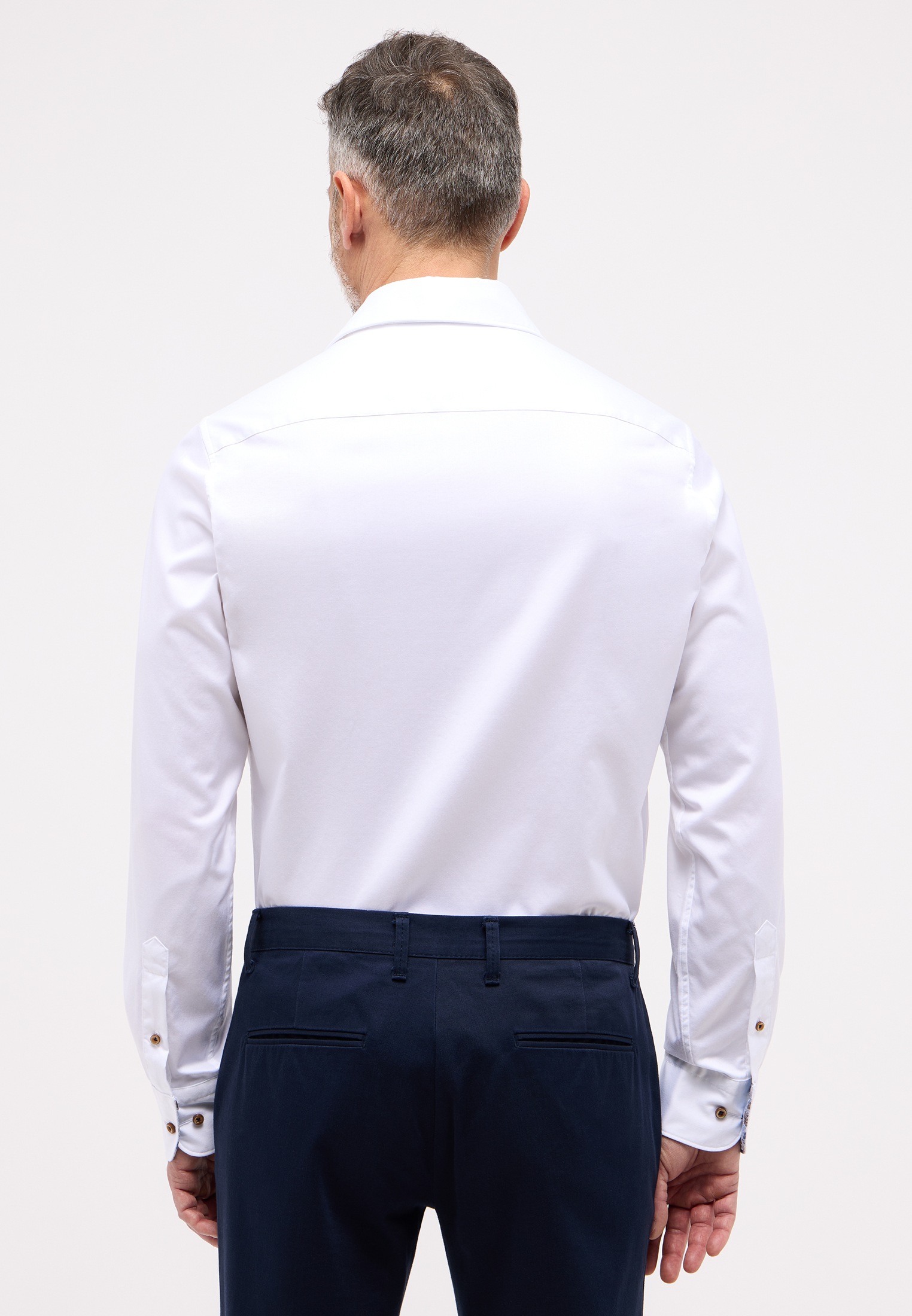 Eterna Langarmhemd "SLIM FIT" EASY IRON (bügelleicht) günstig online kaufen