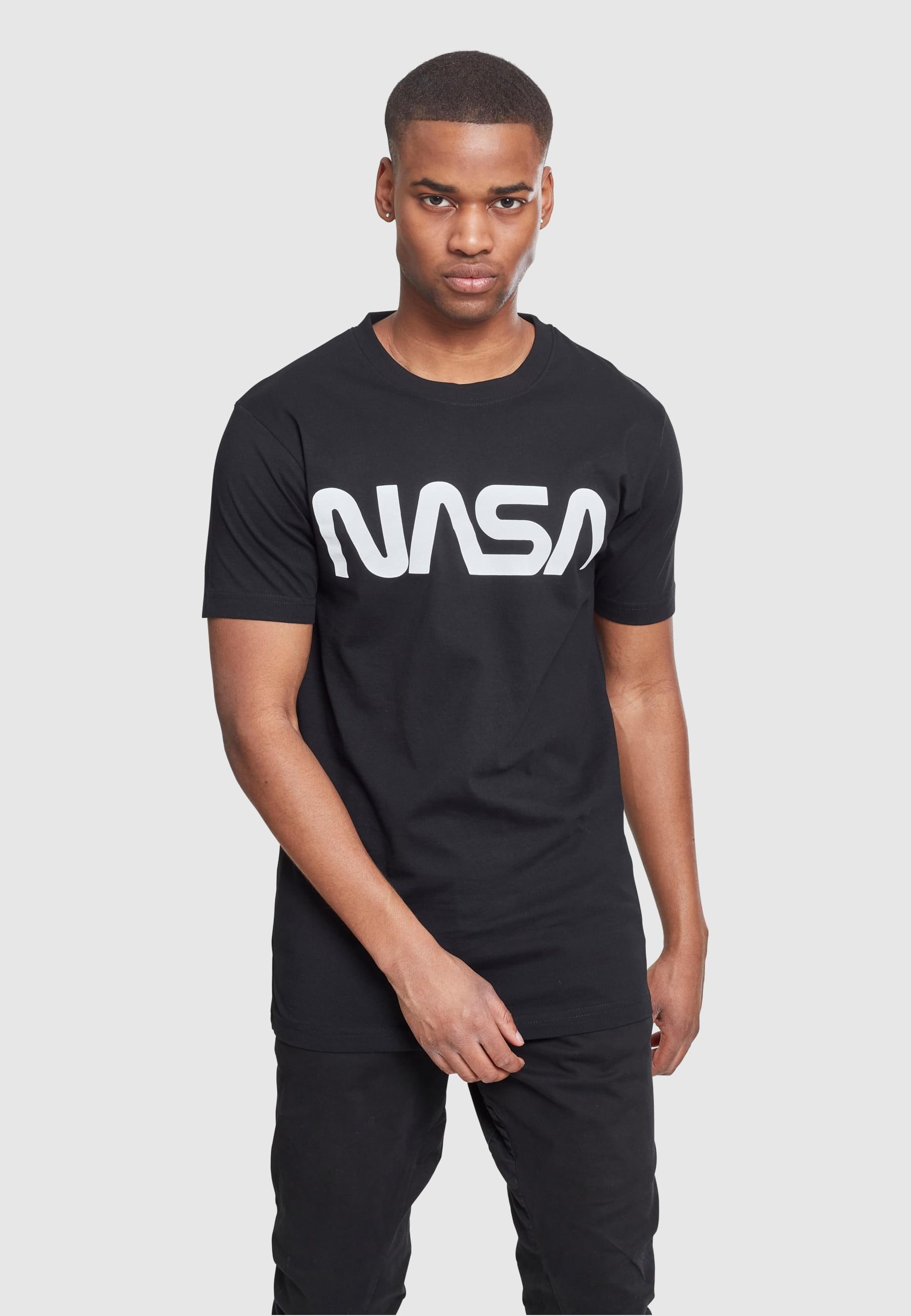 MisterTee T-Shirt »MisterTee Herren NASA Worm Tee«, (1 tlg.)