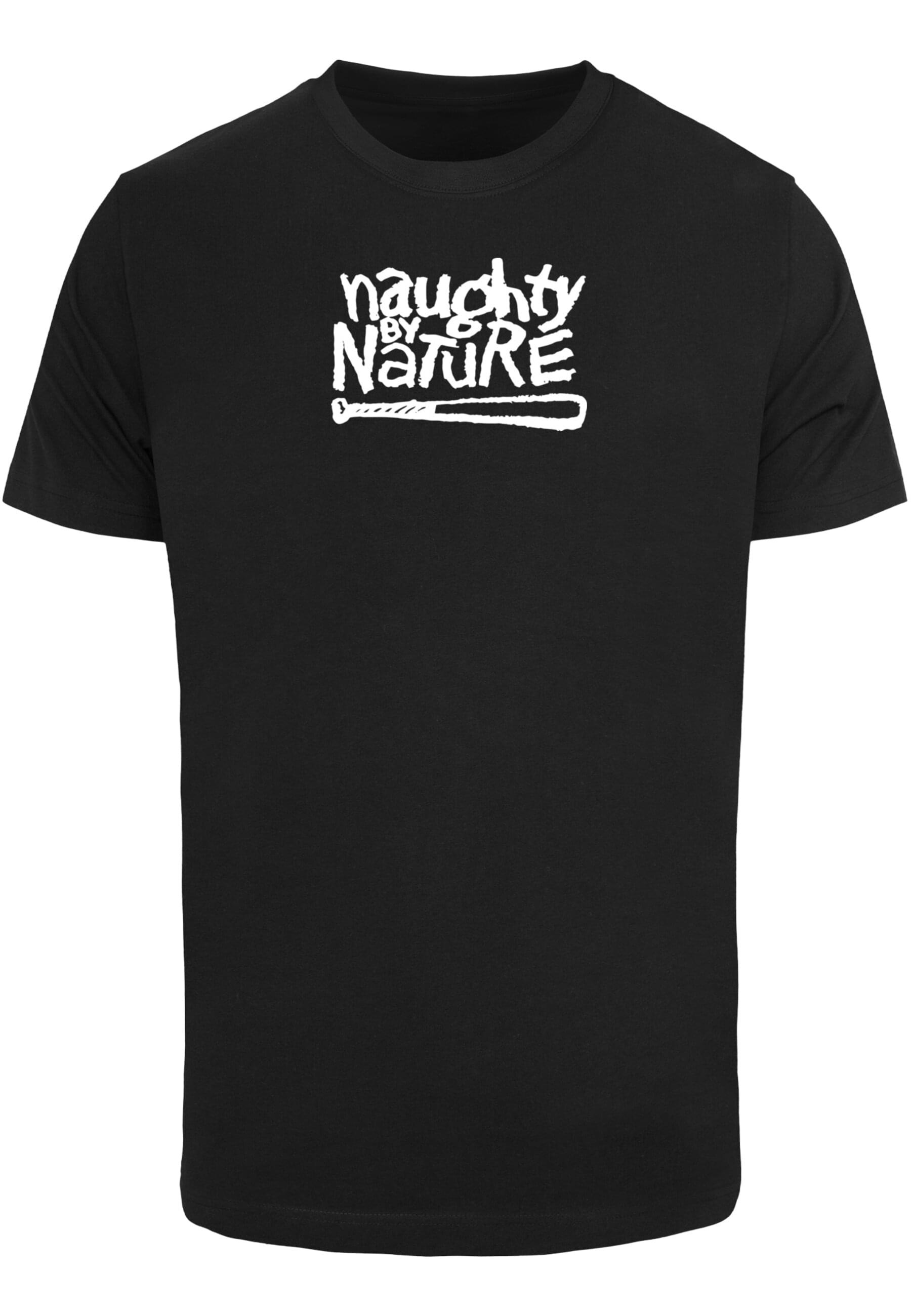 Merchcode T-Shirt "Merchcode Herren Naughty By Nature - Logo T-Shirt" günstig online kaufen