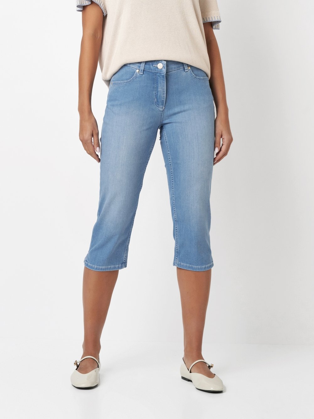 TONI Caprijeans "Perfect Shape Capri", mit Shaping Effekt aus sommerlichem günstig online kaufen
