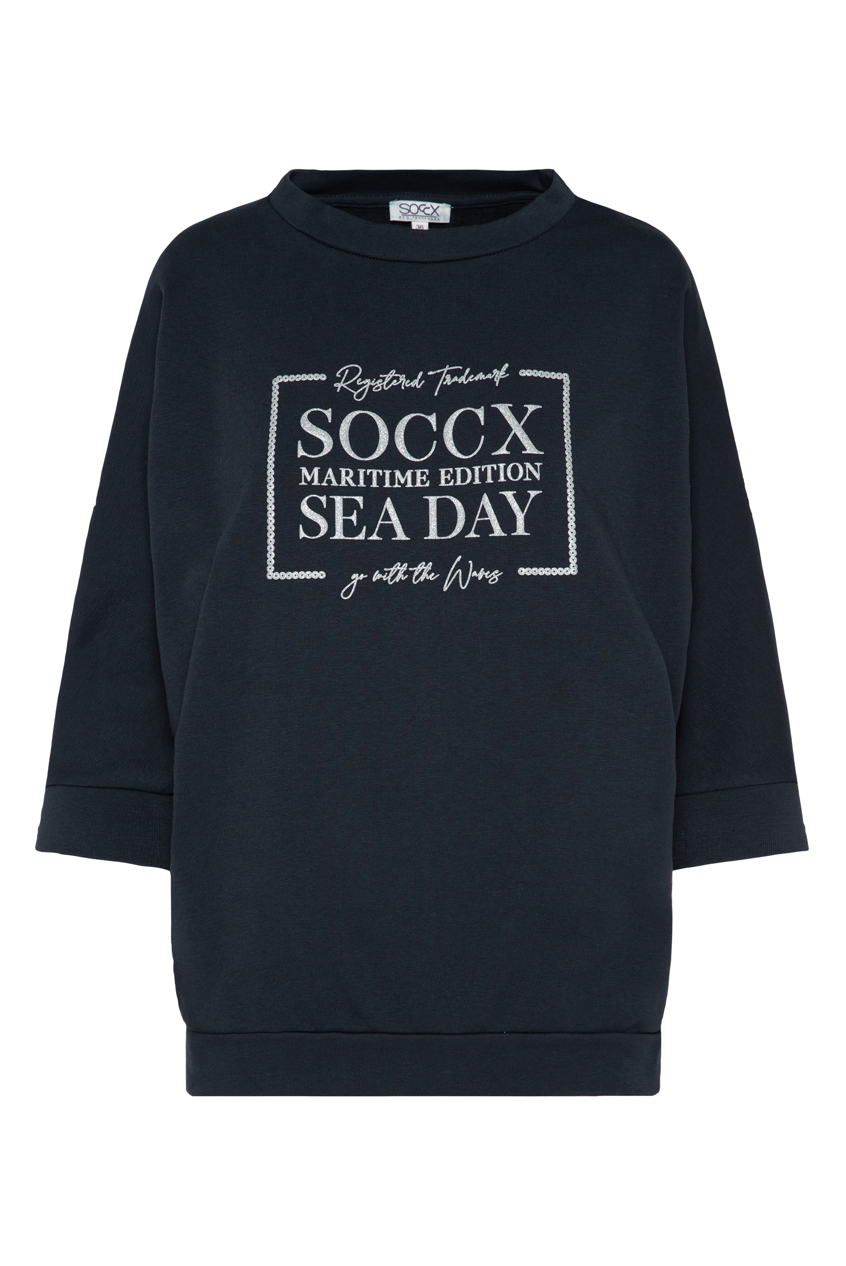 SOCCX Sweater, mit Baumwolle