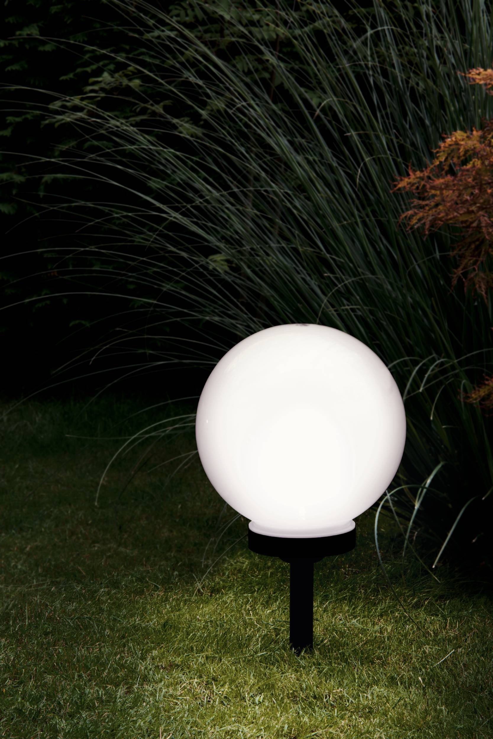 EGLO LED Solarleuchte »Z_Solar Solarleuchte, Außenleuchte, Außenbeleuchtung. Erdspiess, Lampe« LED-Modul 1 Stk. Warmweiß