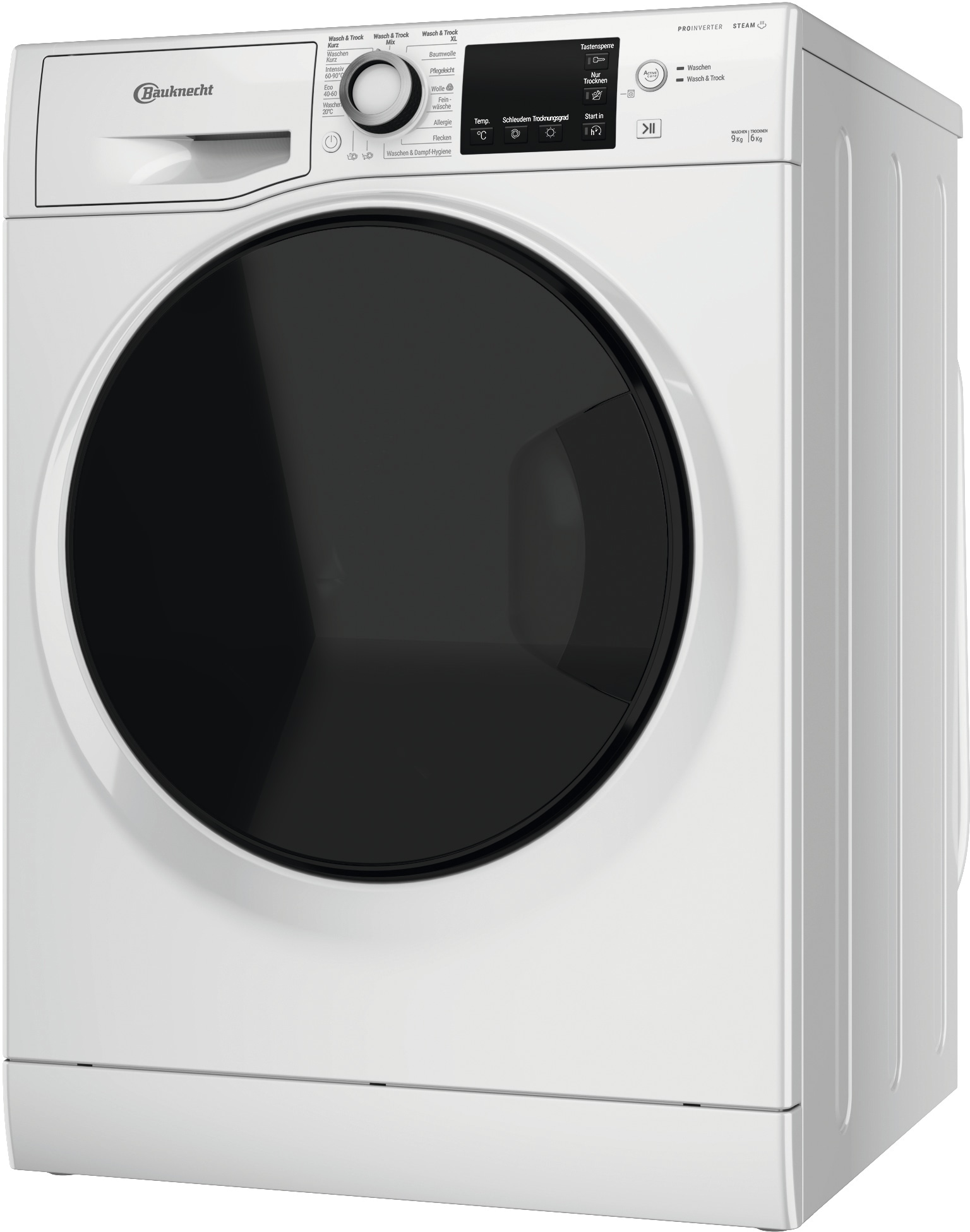BAUKNECHT Waschtrockner "WT Super Eco 96S 41 N" 9 kg /6 kg 75 dB(A) 4 Jahre günstig online kaufen