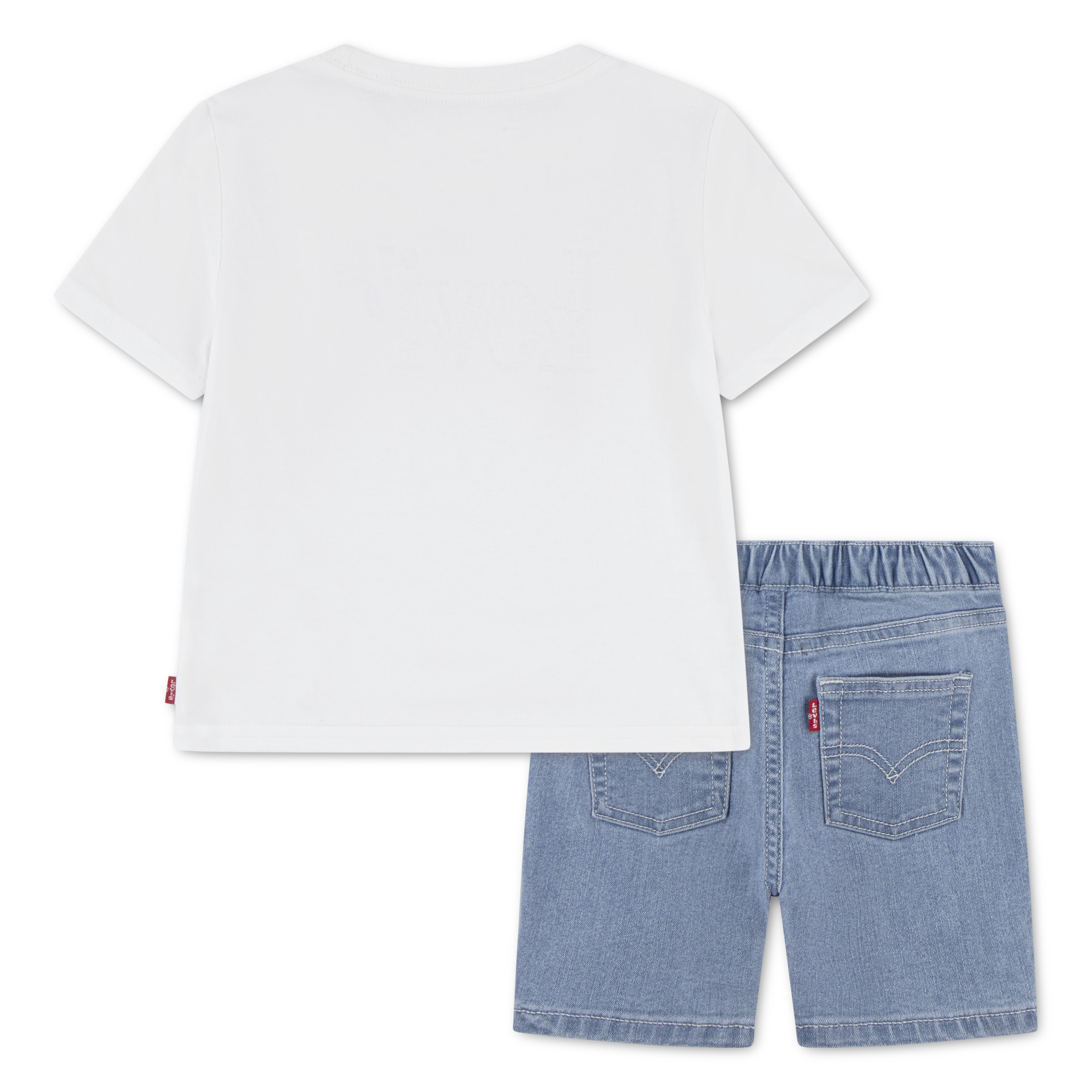 Levi's® Kids Shirt & Shorts »LVB HD AOP LOGO TEE & SHORT SE« 2 for Boys, 2 tlg. Set