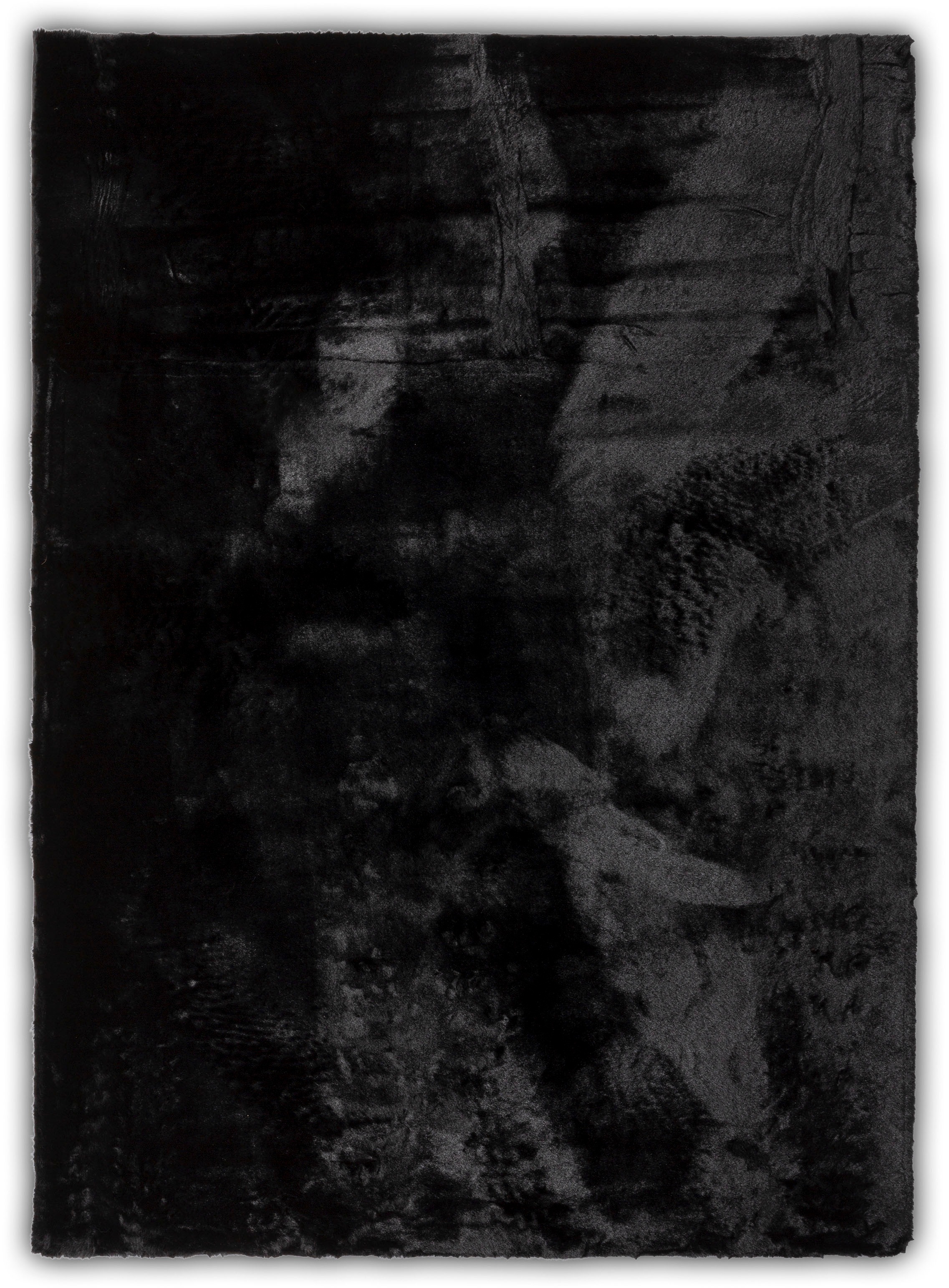 OTTO home Fellteppich "Clement" rechteckig 30 mm Höhe Kunstfell, Uni Farben günstig online kaufen