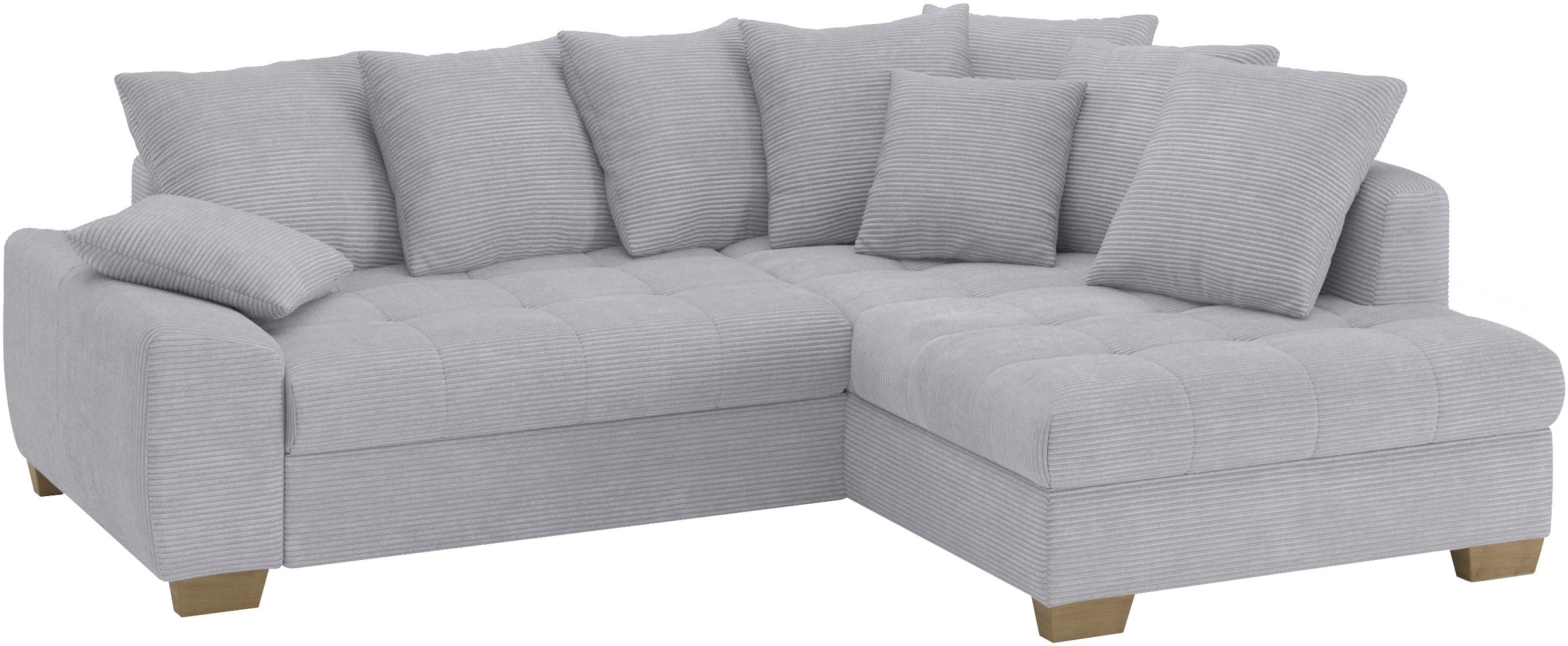 Mr. Couch Ecksofa "Nikita II, L-Form", Wahlweise mit Bettfunktion, Bettkast günstig online kaufen