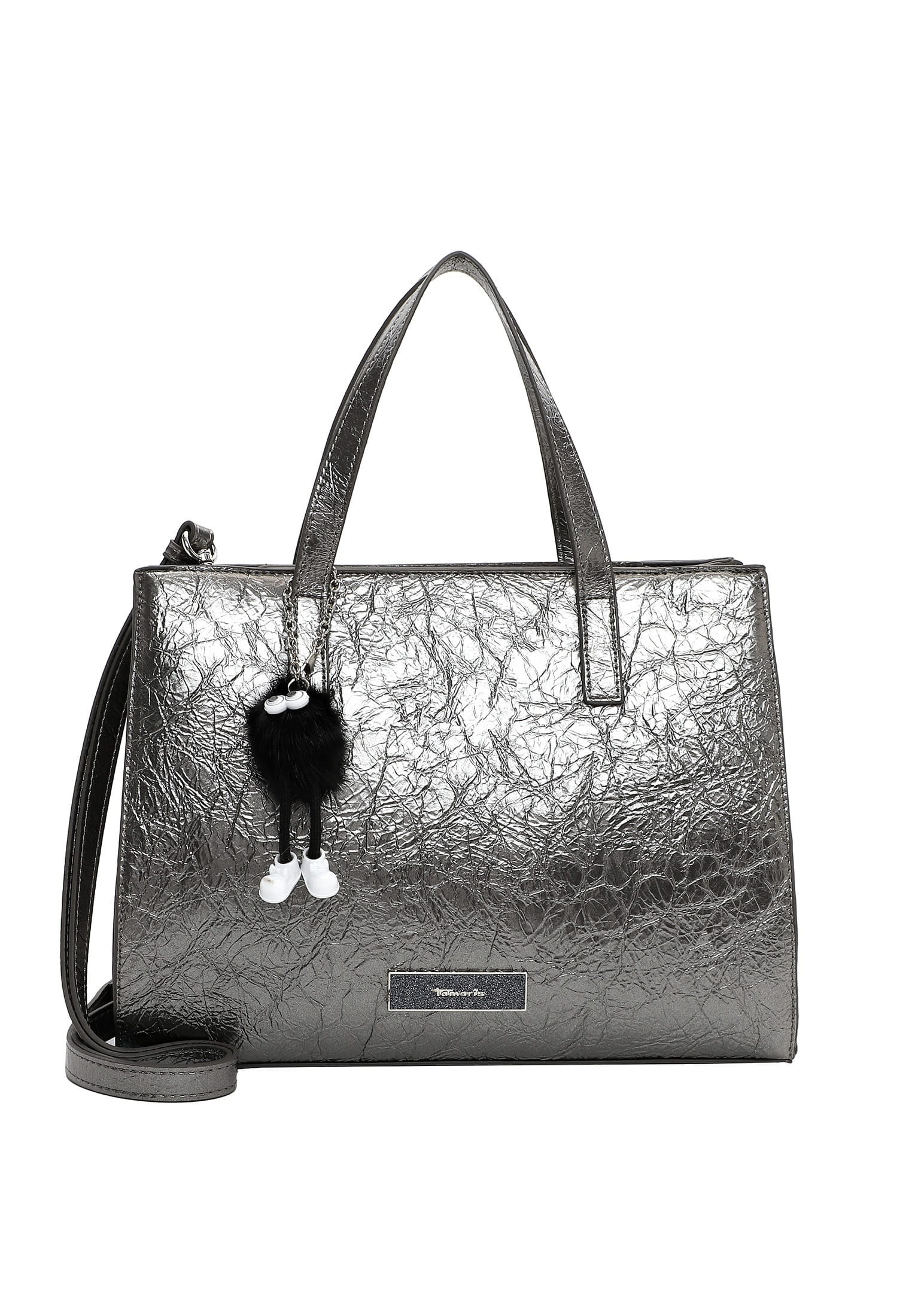 TAMARIS Damen Shopper "Shopper TAS Gilla", silber, Polyurethan, Taschen