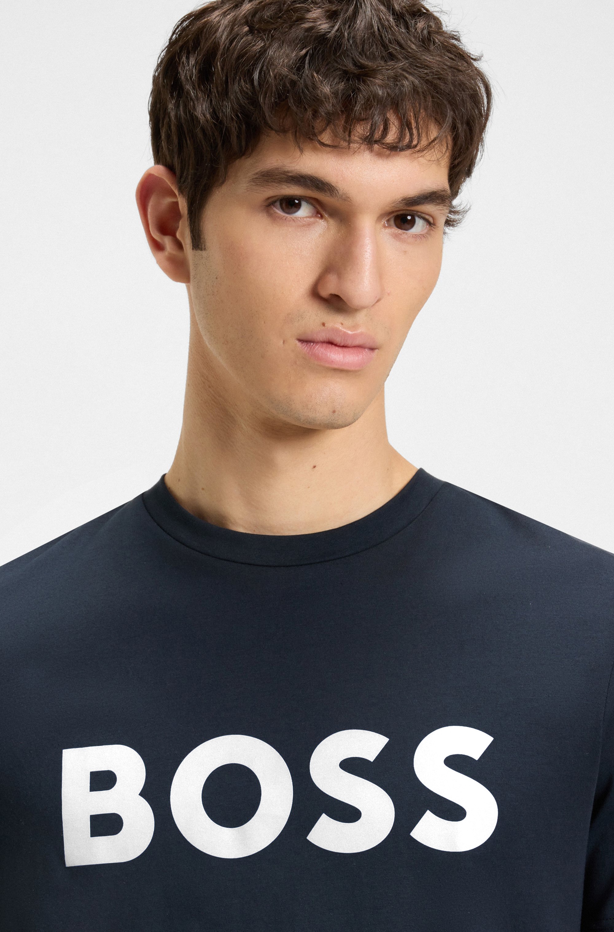 BOSS ORANGE T-Shirt "Thinking 1", (1 tlg.), mit Logodruck günstig online kaufen
