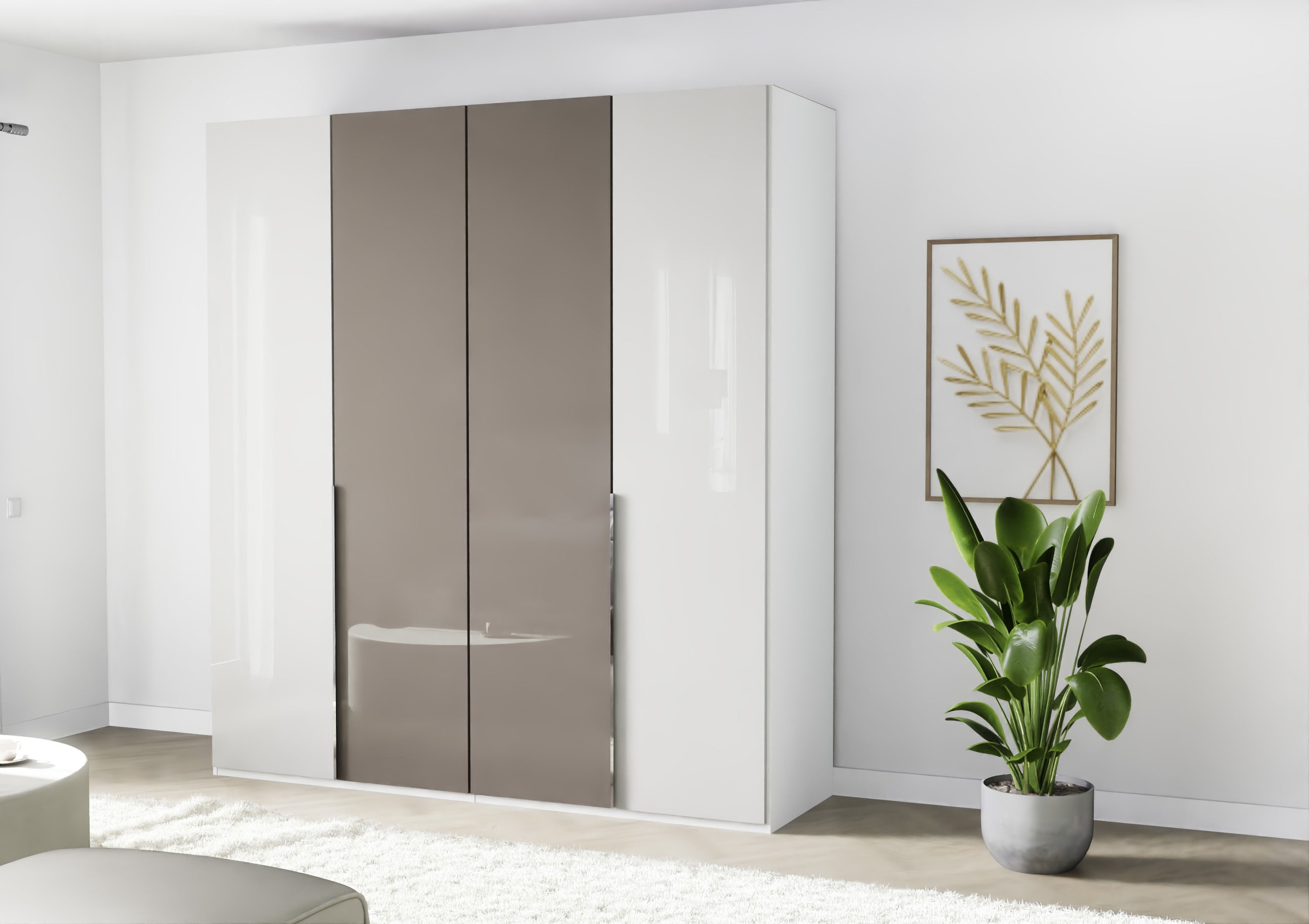 Musterring Drehtürenschrank "San Diego, Kleiderschrank, Schrank, Garderobe, günstig online kaufen