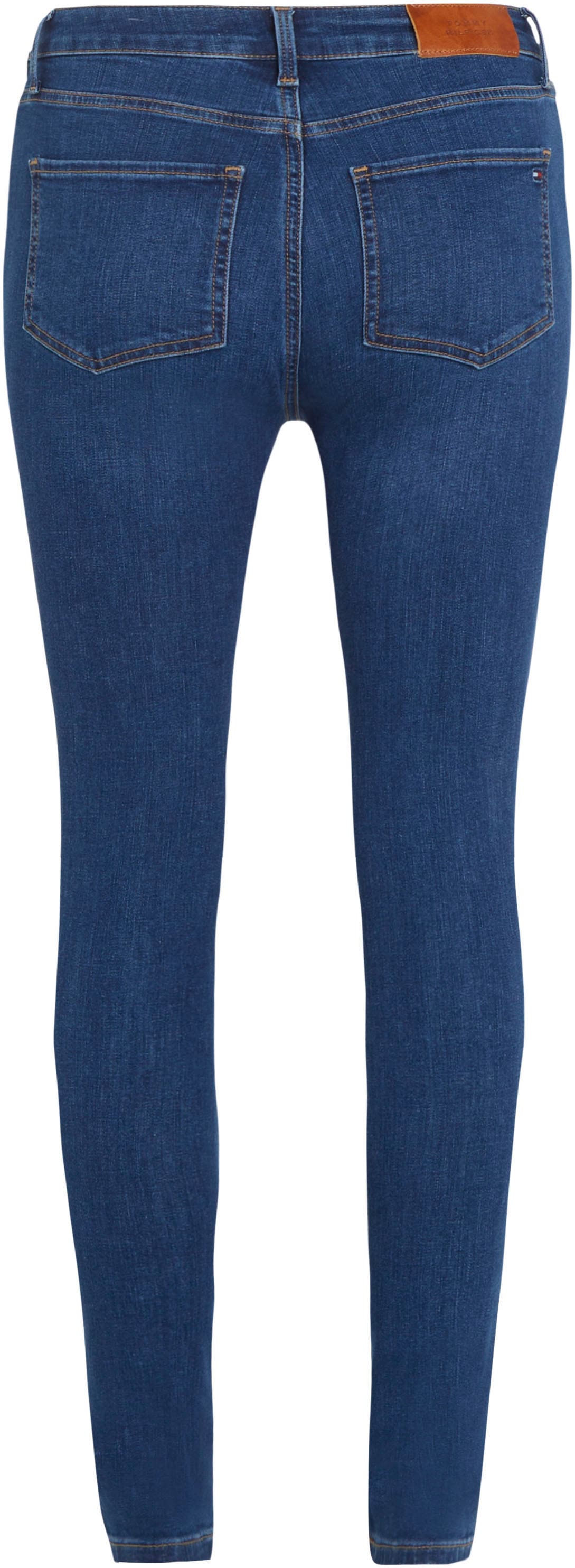 Tommy Hilfiger Skinny-fit-Jeans »TH FLEX HARLEM U SKINNY HW KAI«, in blauer Waschung