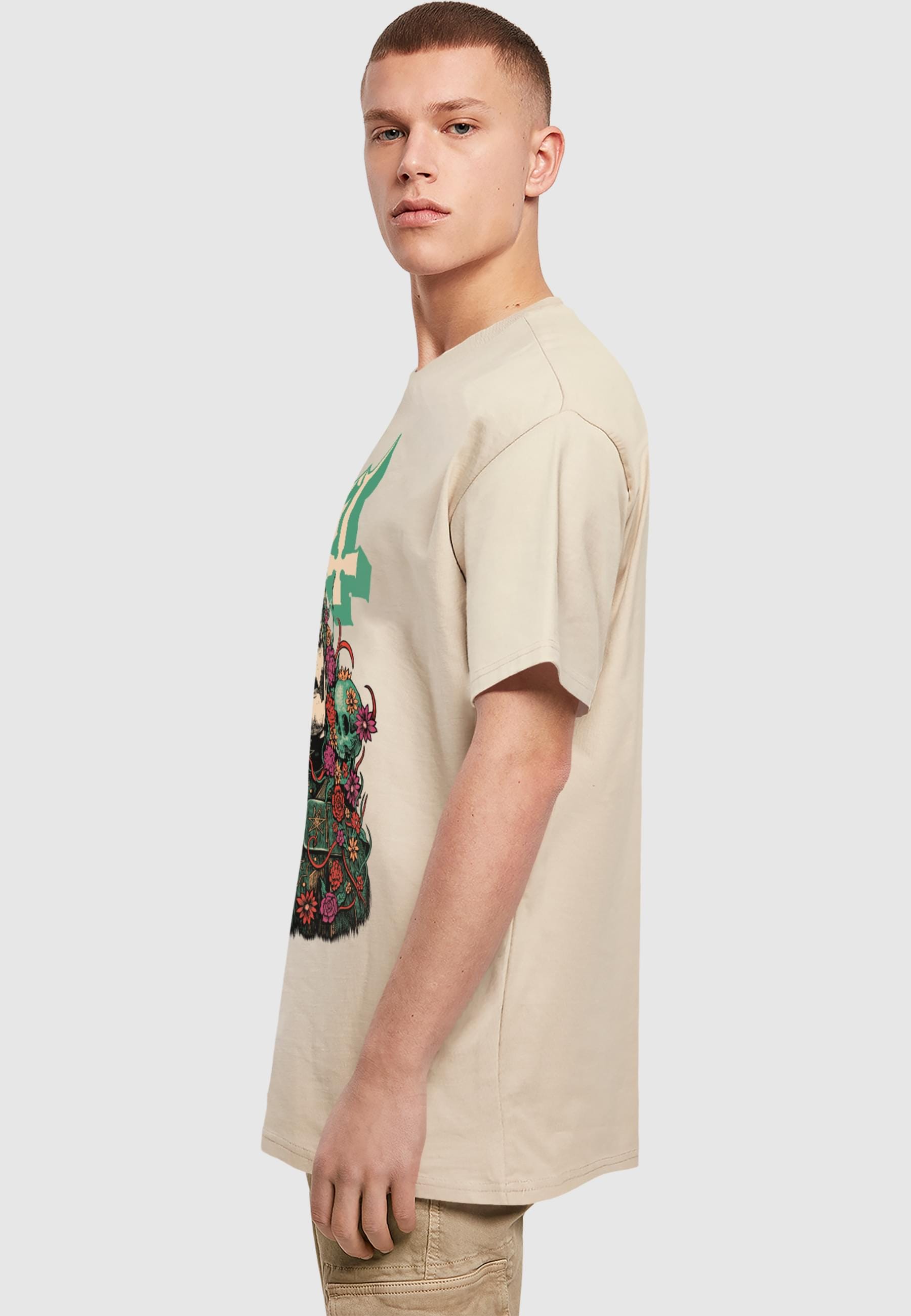 Merchcode T-Shirt »Merchcode Ghost - Bliss Heavy Oversize Tee«, (1 tlg.)