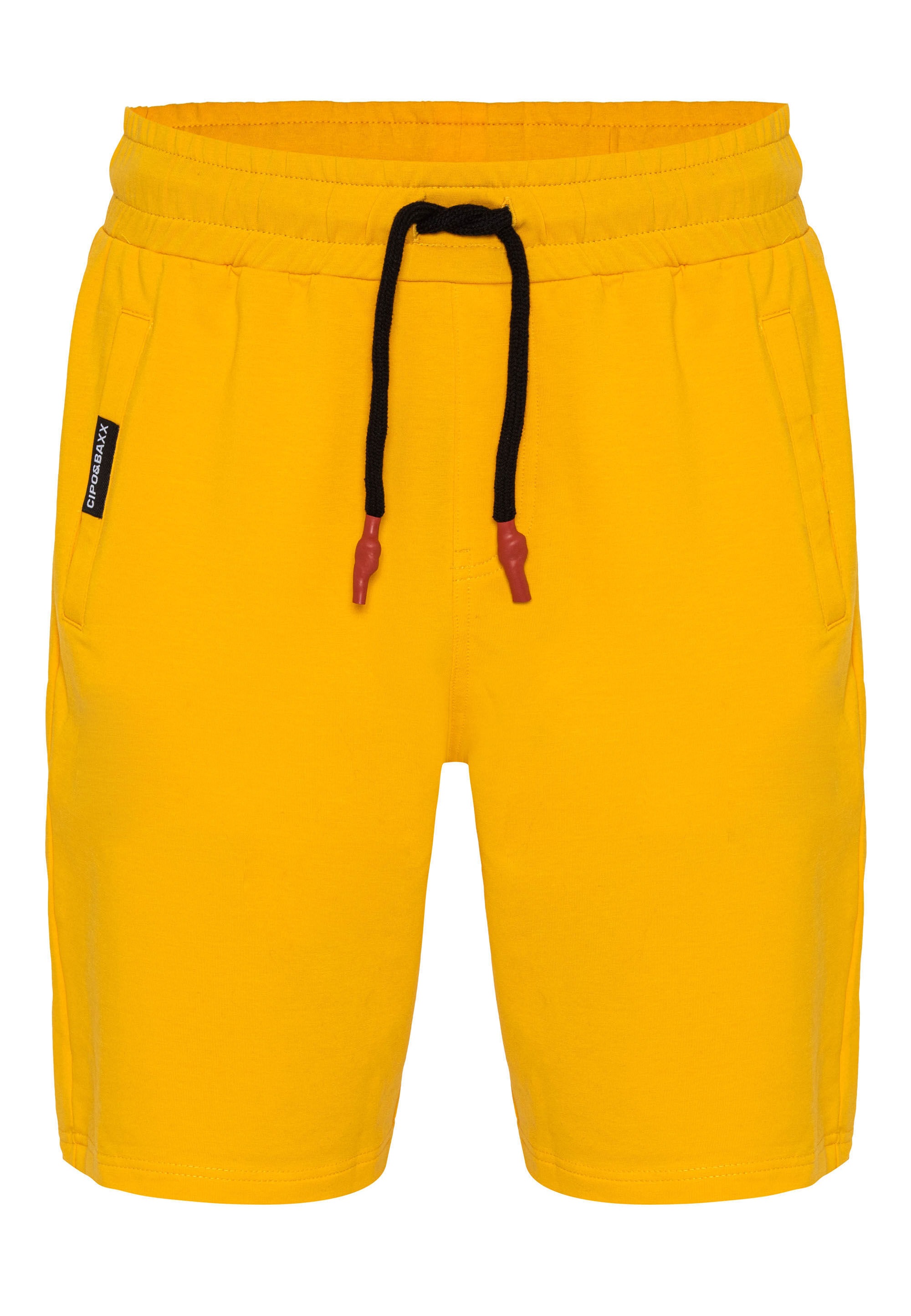 Cipo & Baxx Stoffhose "Shorts" elastischer Bund mit Kordelzug günstig online kaufen