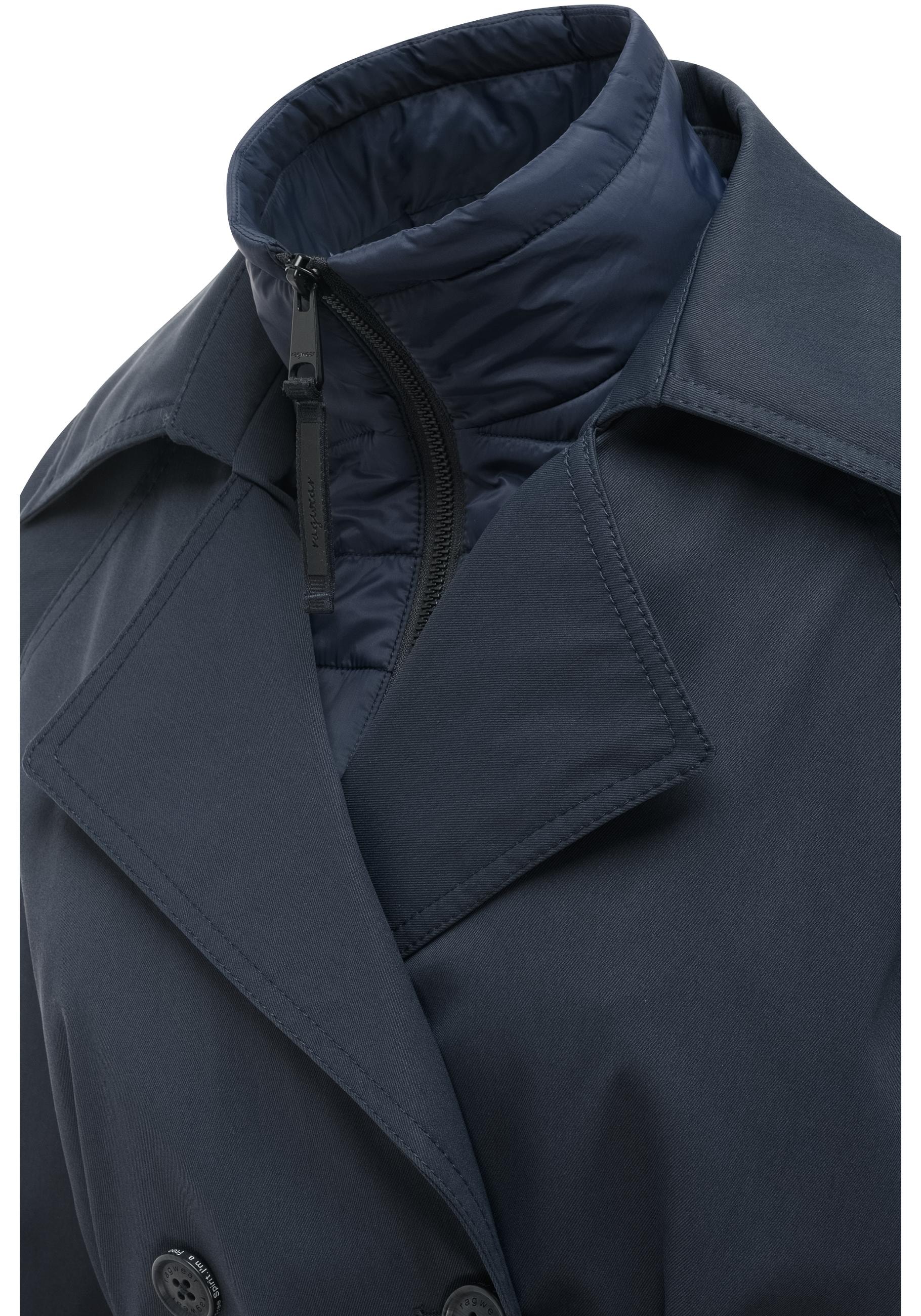 Ragwear Trenchcoat »Trenchie Y« Damen Übergangsmantel mit herausnehmbarem Inlay