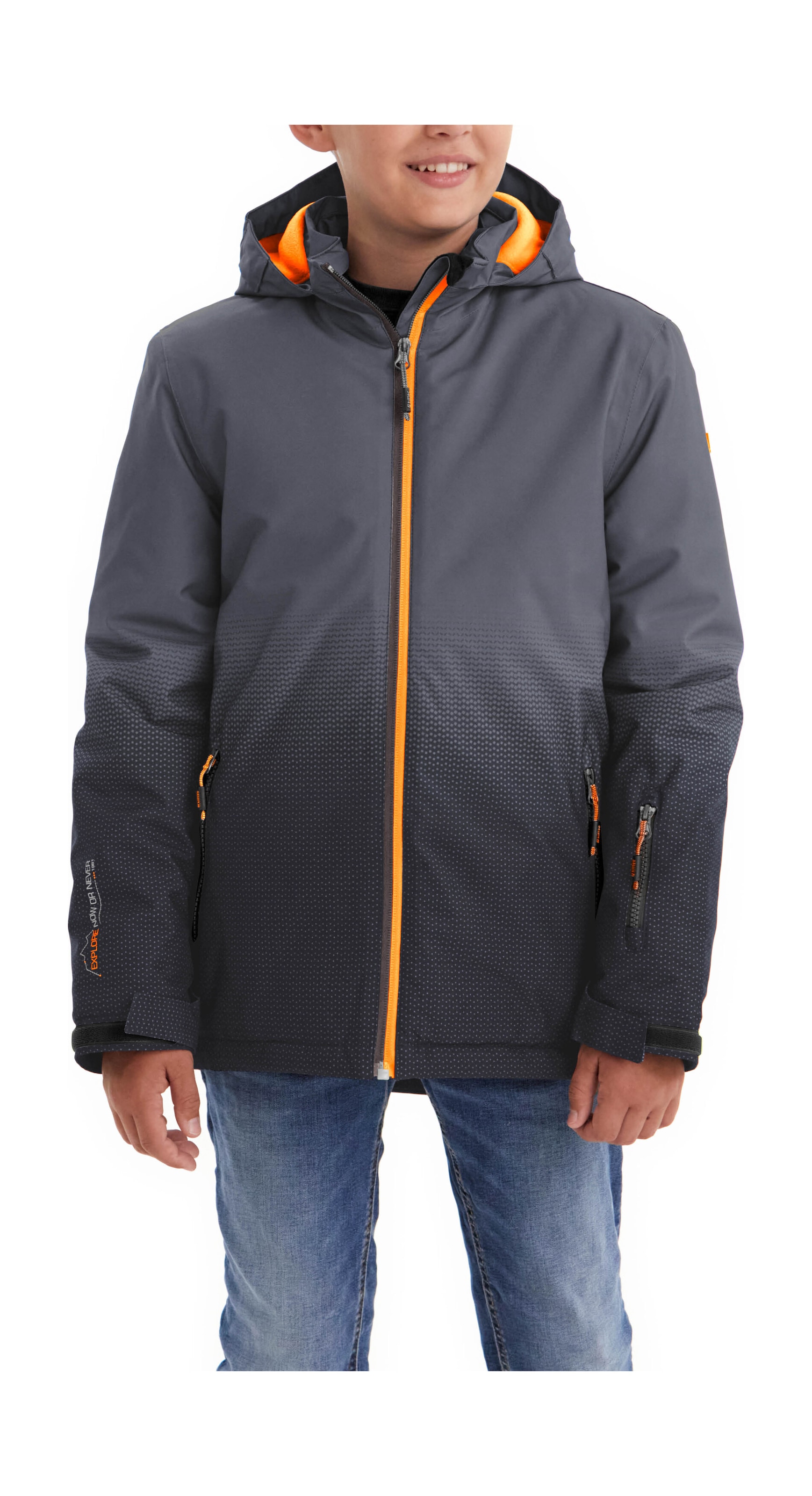 Killtec Outdoorjacke „Lynge BYS JCKT E“ Wasserdichte Funktionsjacke mit Schneefang und coolem Design