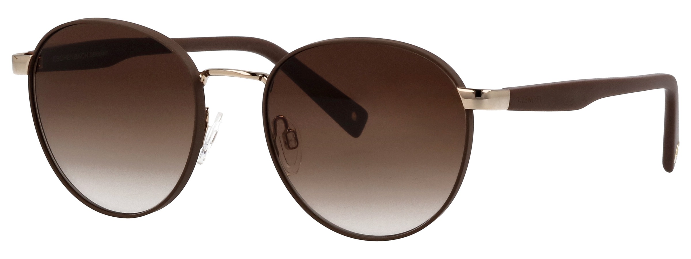 Brendel Eyewear Round Sunglasses Chocolate 4