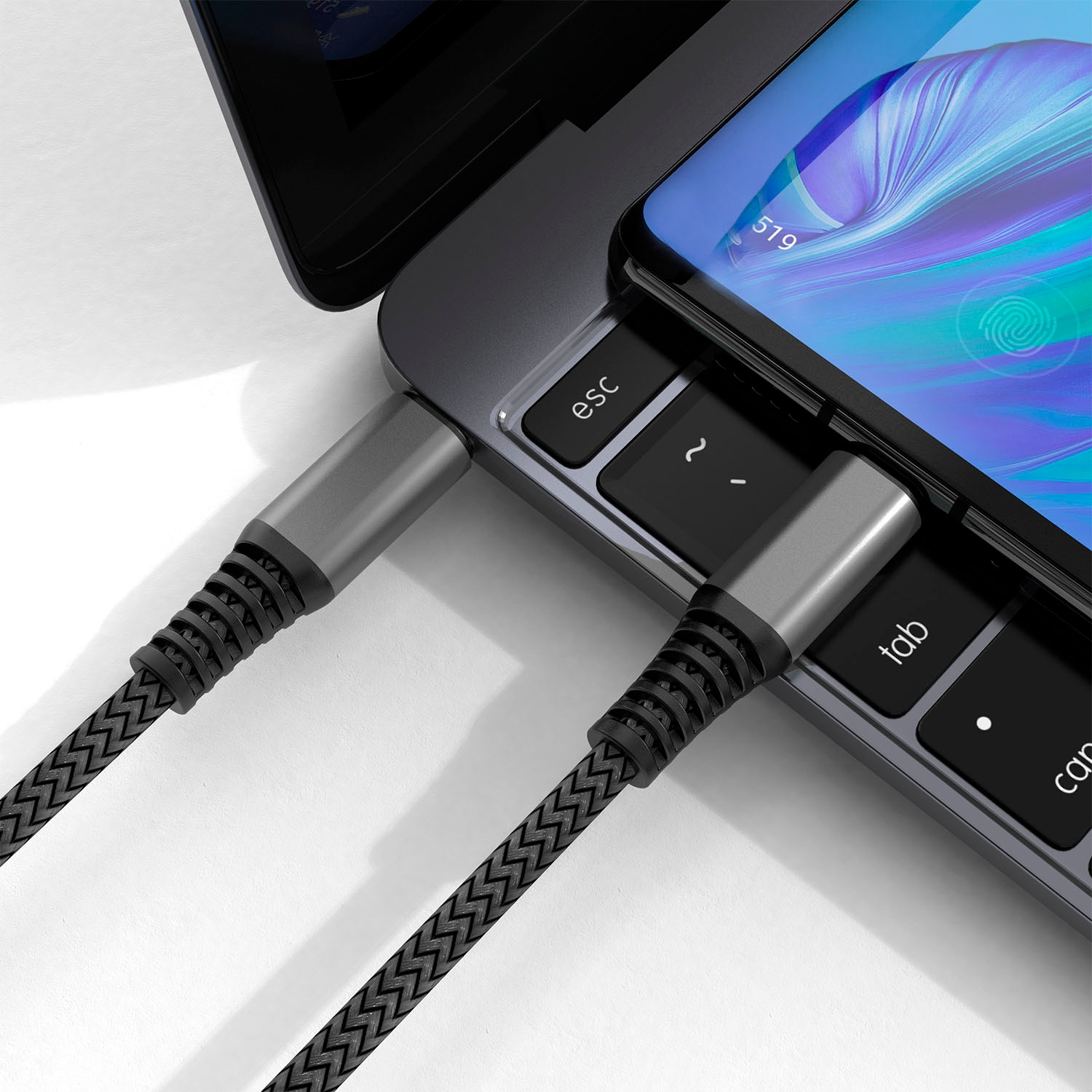 4smarts USB-Kabel »PremiumCord USB-C auf USB-C 100W«, USB Typ C-USB Typ C, 150,00 cm