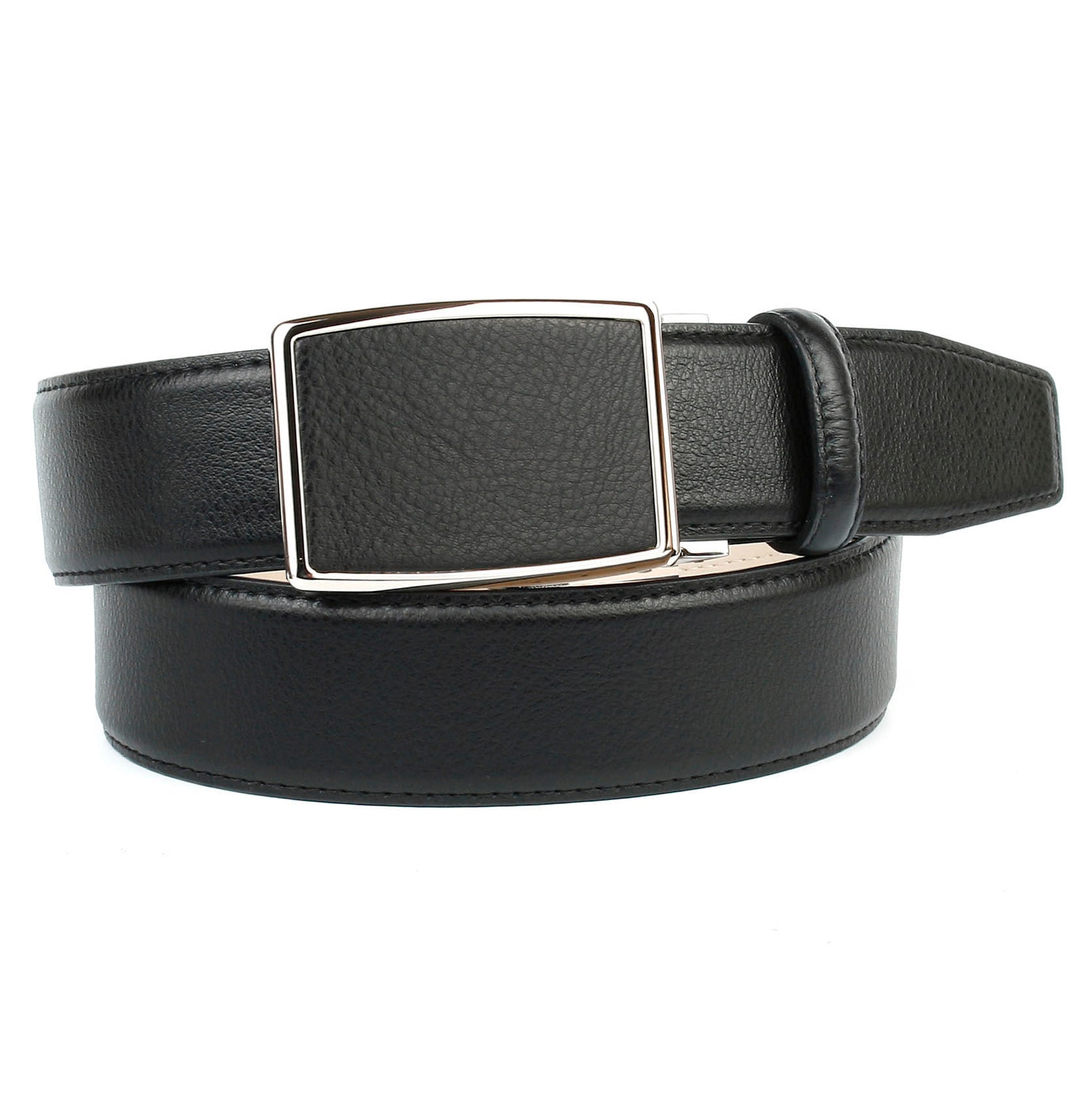 Anthoni Crown Ledergürtel, in schwarz mit Automatik Schließe bestellen |  BAUR | Anzuggürtel