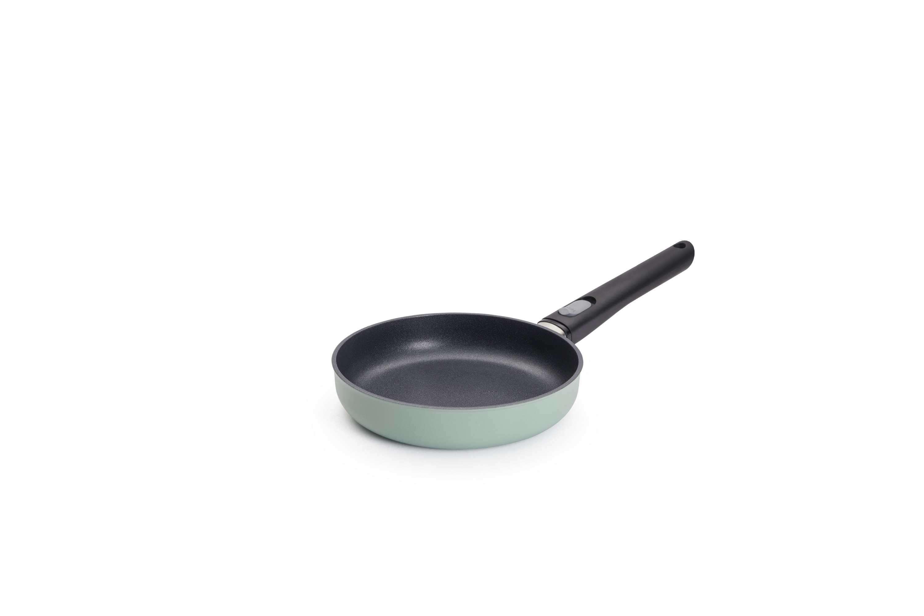 WOLL Bratpfanne "MADE IN GERMANY - Ecolour Ø 20 cm" Aluminiumguss 1 tlg. abnehmbarer Stiel