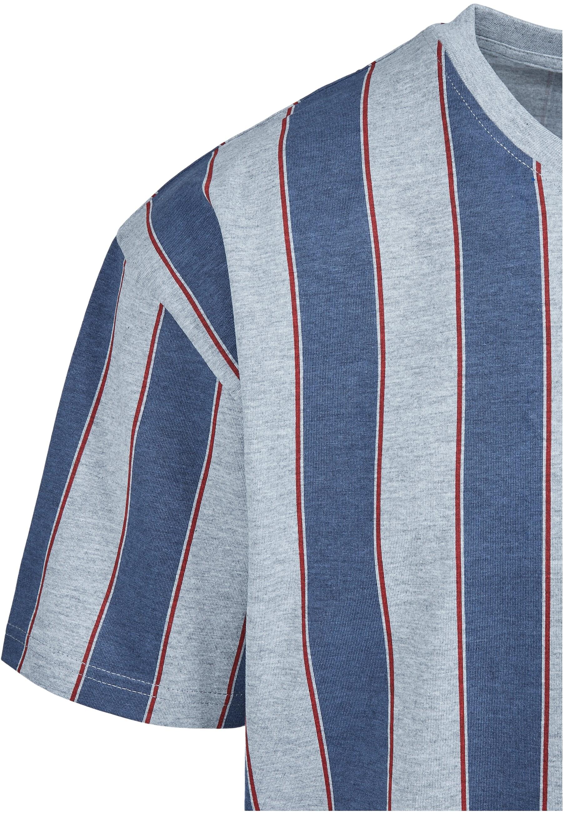 Thumbnail - URBAN CLASSICS T-Shirt "Urban Classics Herren Printed Oversized Bold Stripe Tee", (1 tlg.)