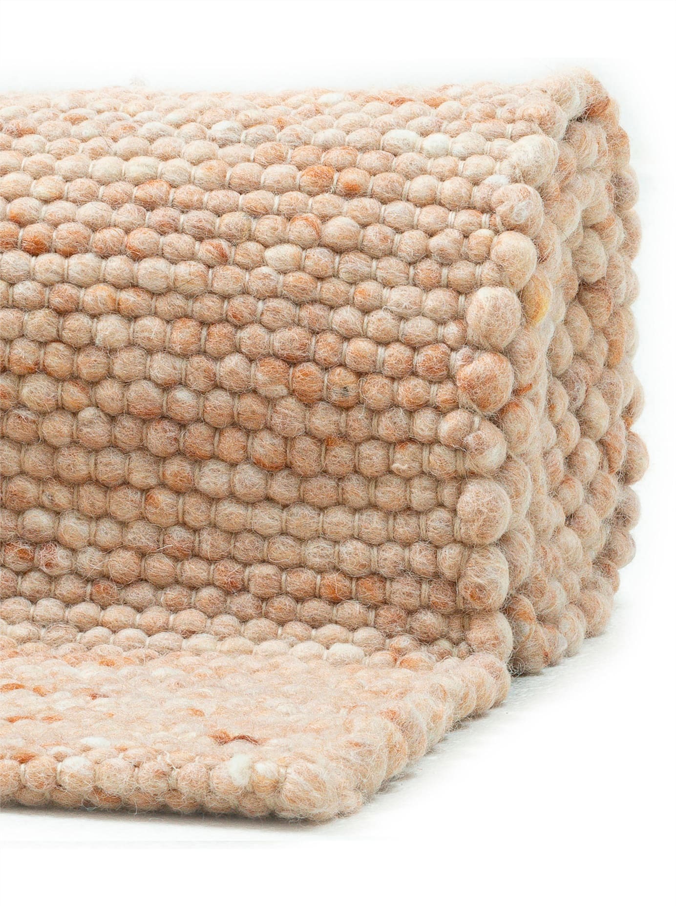 Teppich HEINE HOME Gr. 8, beige (dunkelbeige), B:190cm H:12mm L:290cm, Wolle, Teppiche, Teppich 2