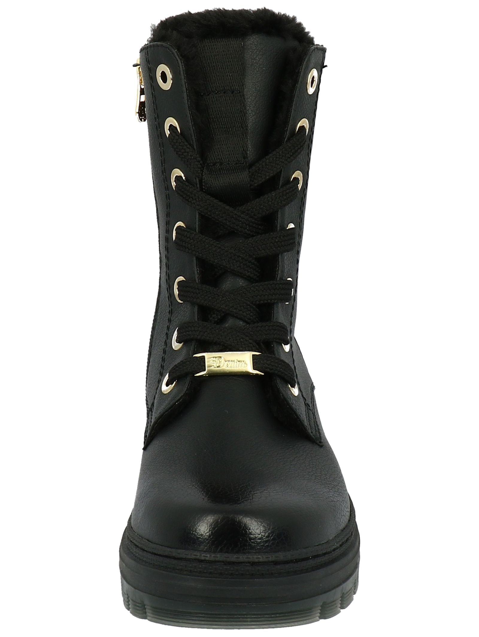 TOM TAILOR Schnürstiefelette »Tom Tailor Stiefelette Lederimitat/Textil«