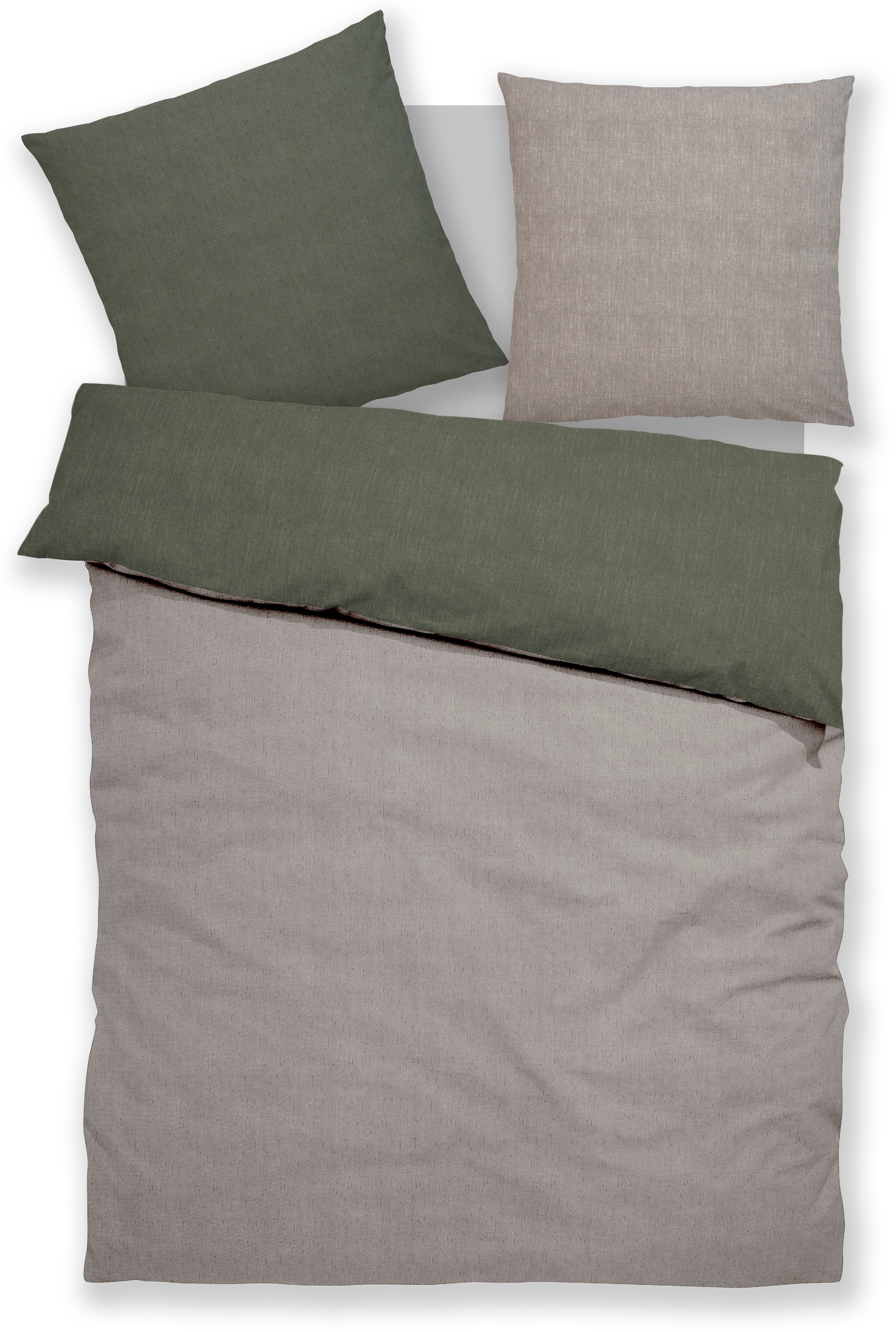 Bruno Banani Wendebettwäsche "Merlin in Gr. 135x200 oder 155x220 cm" 2 Stk. günstig online kaufen